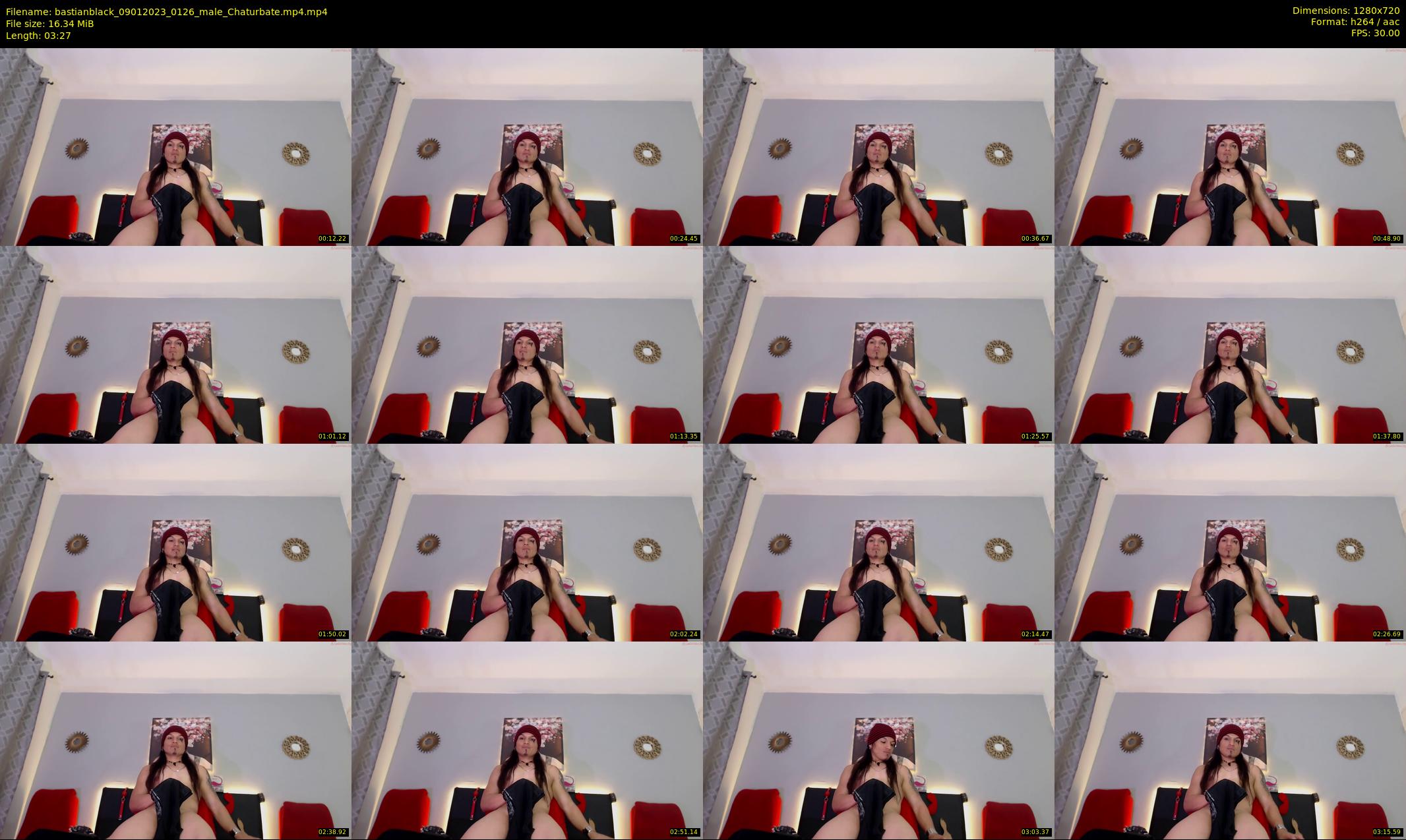 bastianblack — 4 minute Chaturbate male cam show recording, 720p, Jan 9, 2023