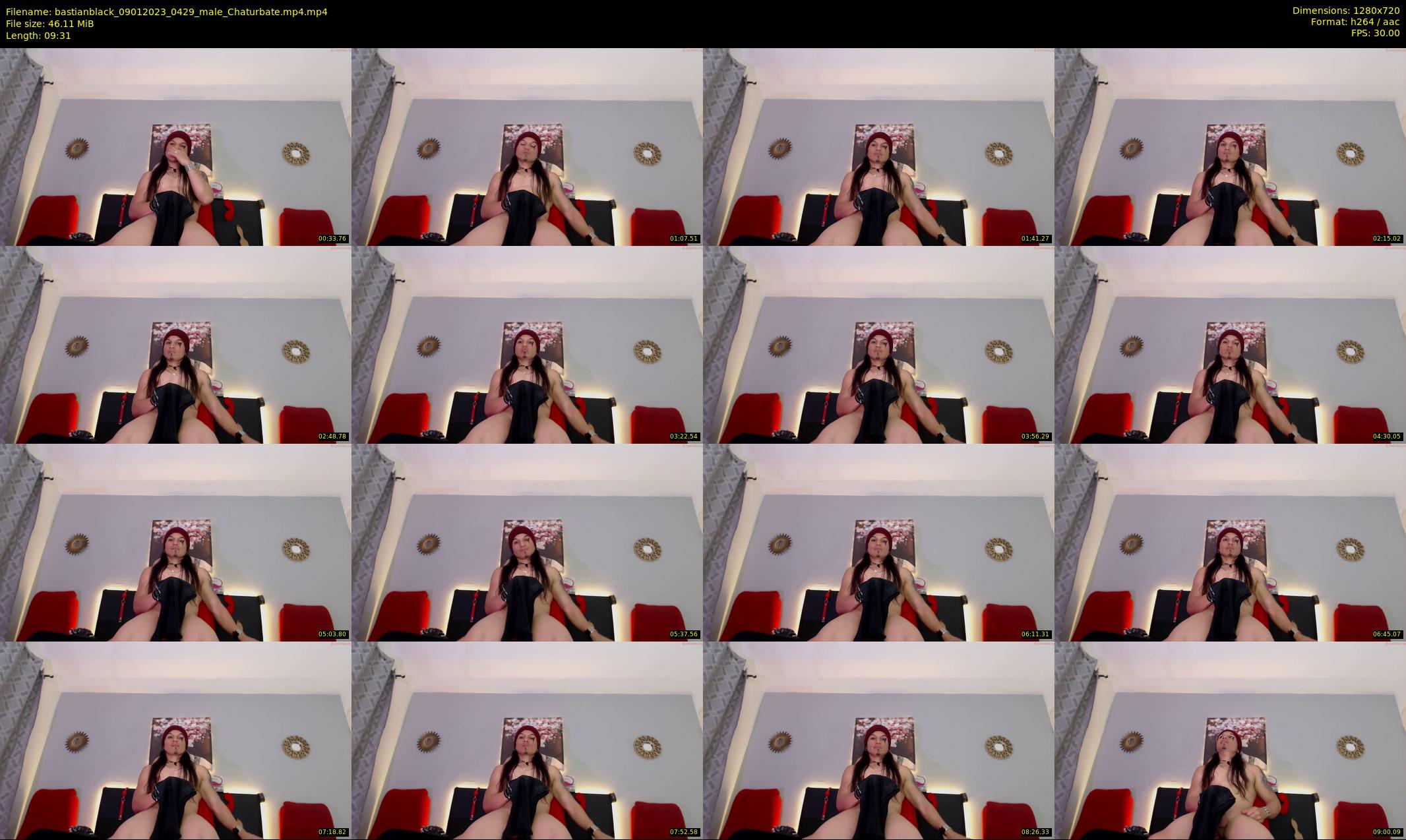 bastianblack — 10 minute Chaturbate male cam show recording, 720p, Jan 9, 2023