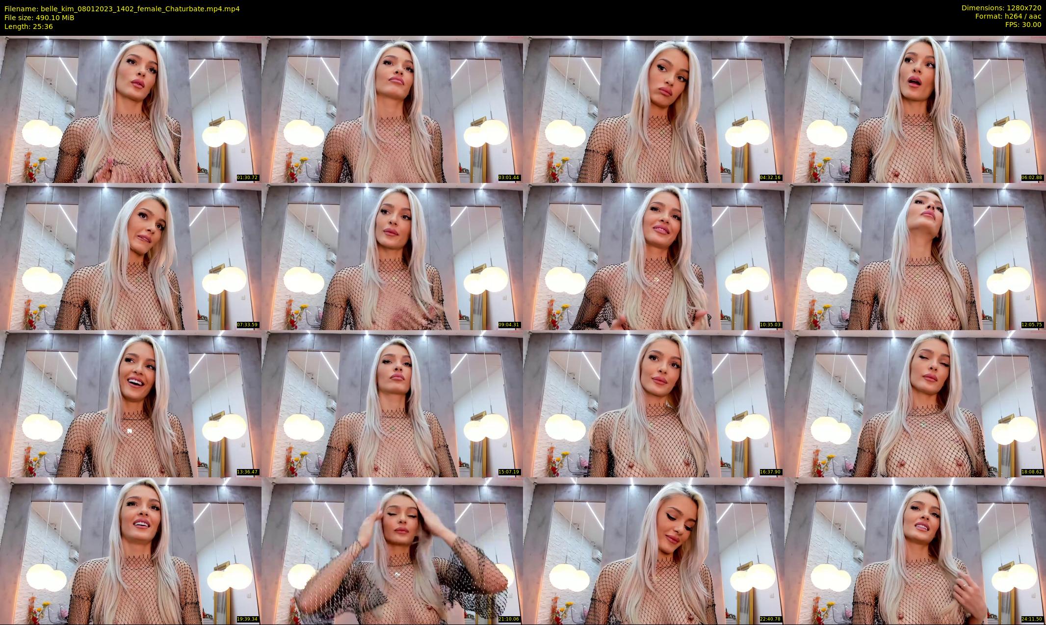 belle_kim — 26 minute Chaturbate female cam show recording, 720p, Jan 8, 2023
