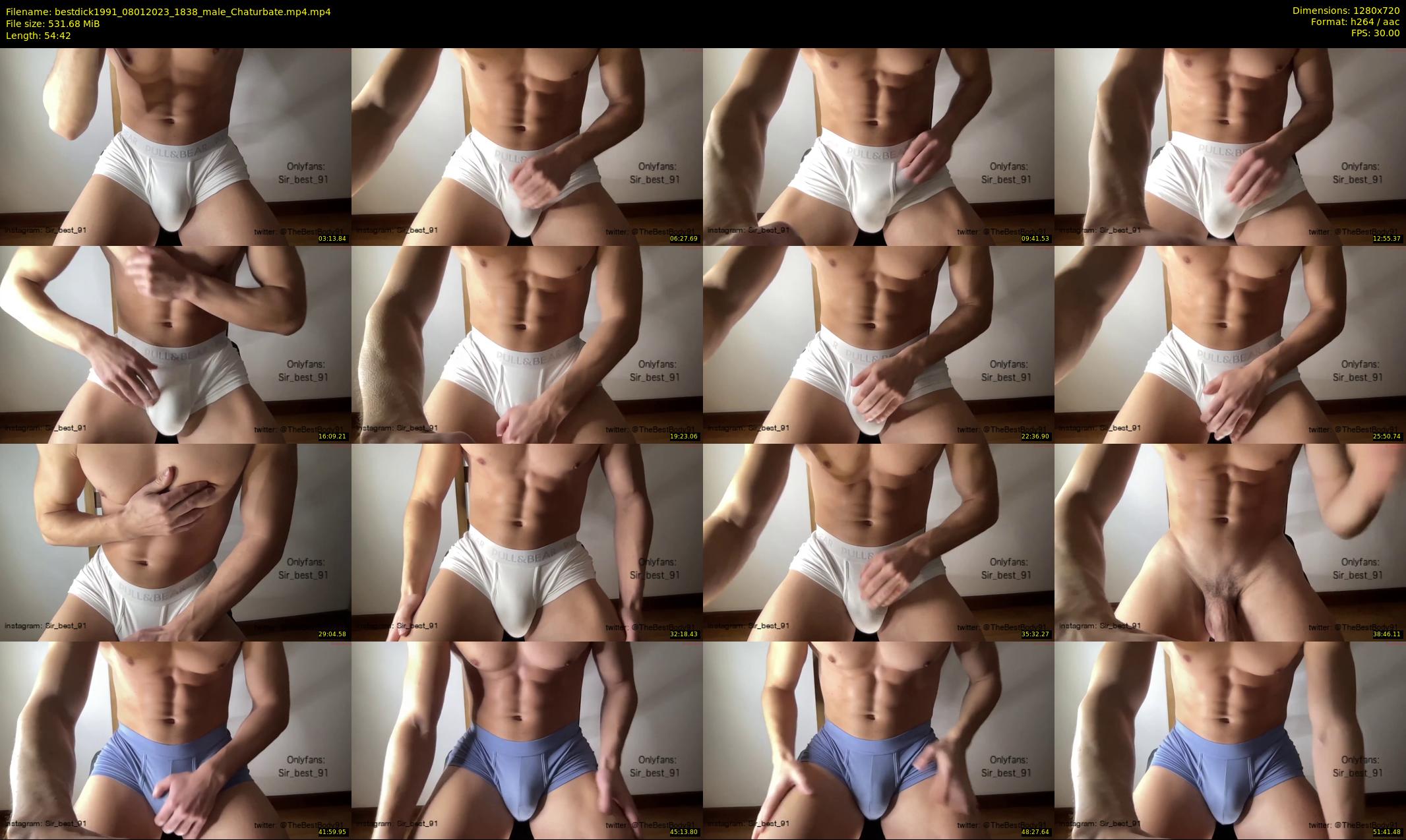 bestdick1991 — 55 minute Chaturbate male cam show recording, 720p, Jan 8, 2023