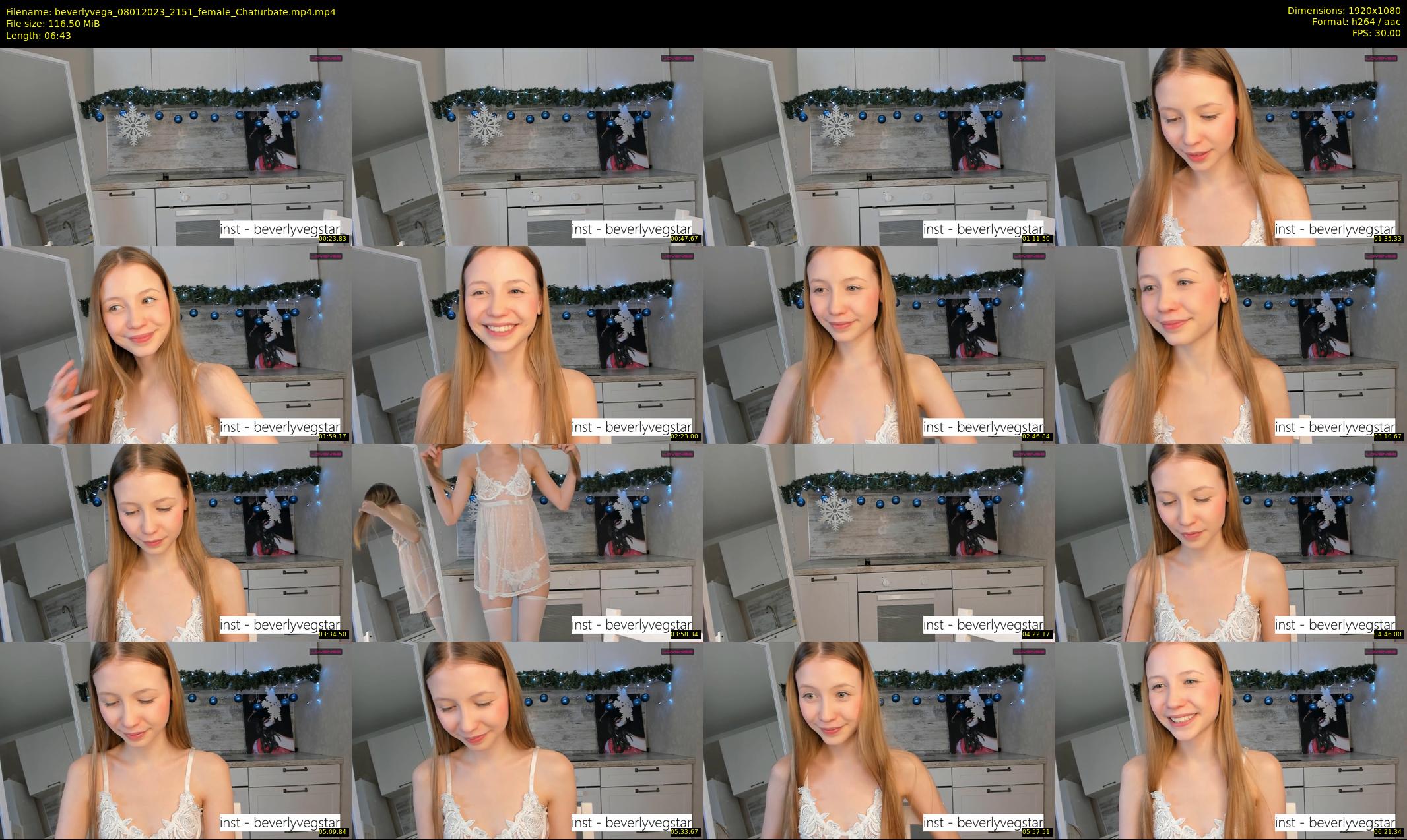 beverlyvega — 7 minute Chaturbate couple cam show recording, 1080p, Jan 8, 2023