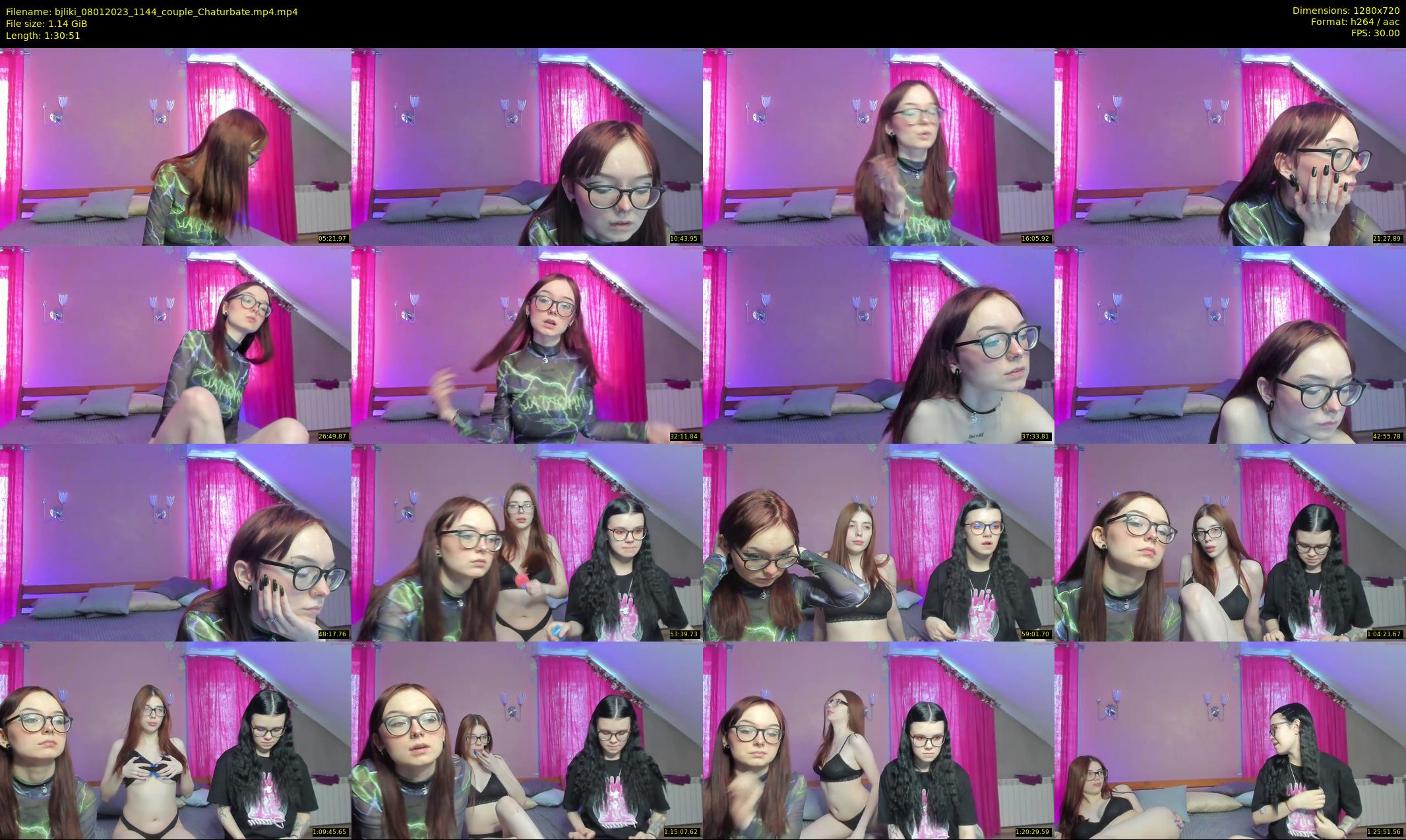 bjliki — 91 minute Chaturbate couple cam show recording, 720p, Jan 8, 2023