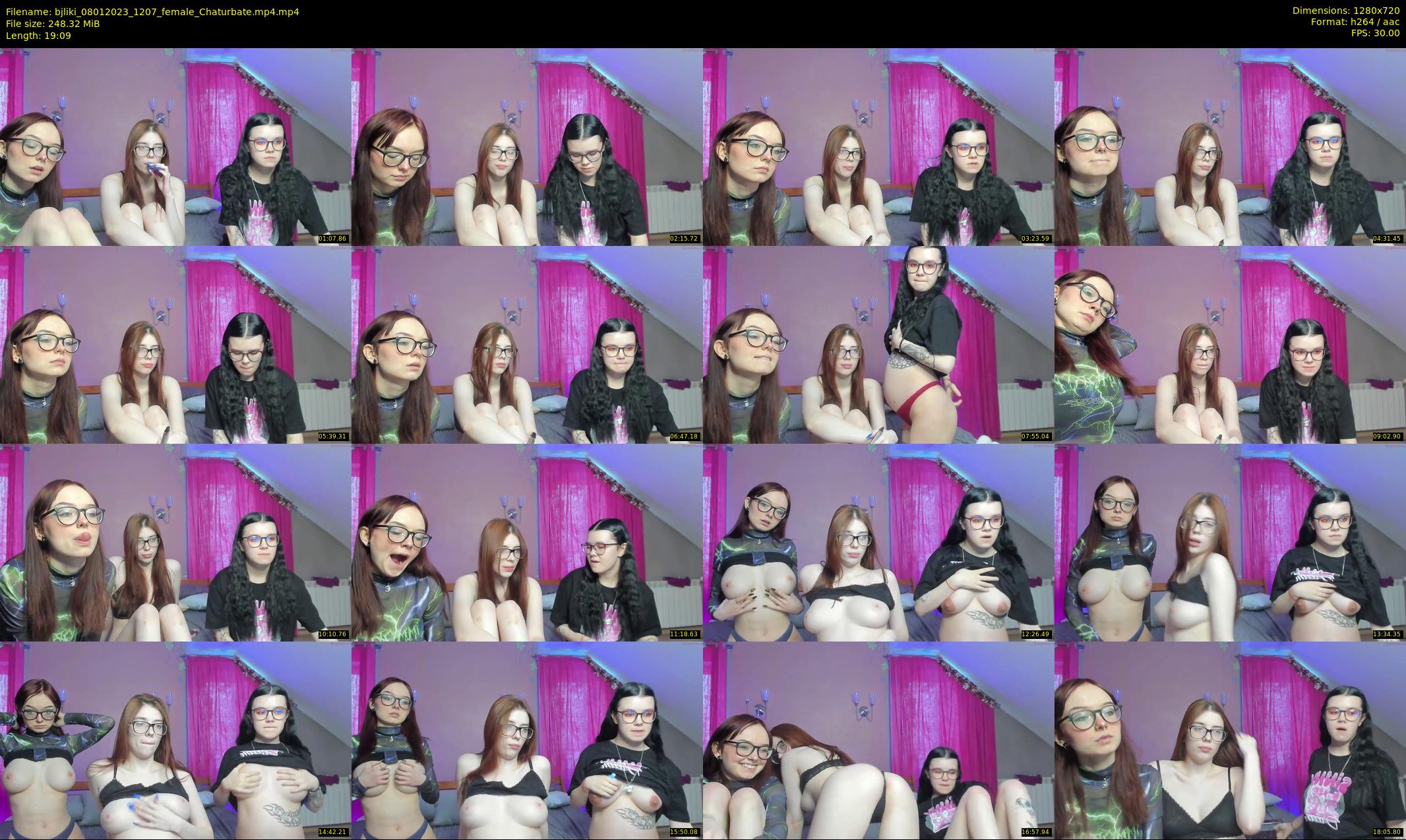 bjliki — 20 minute Chaturbate couple cam show recording, 720p, Jan 8, 2023