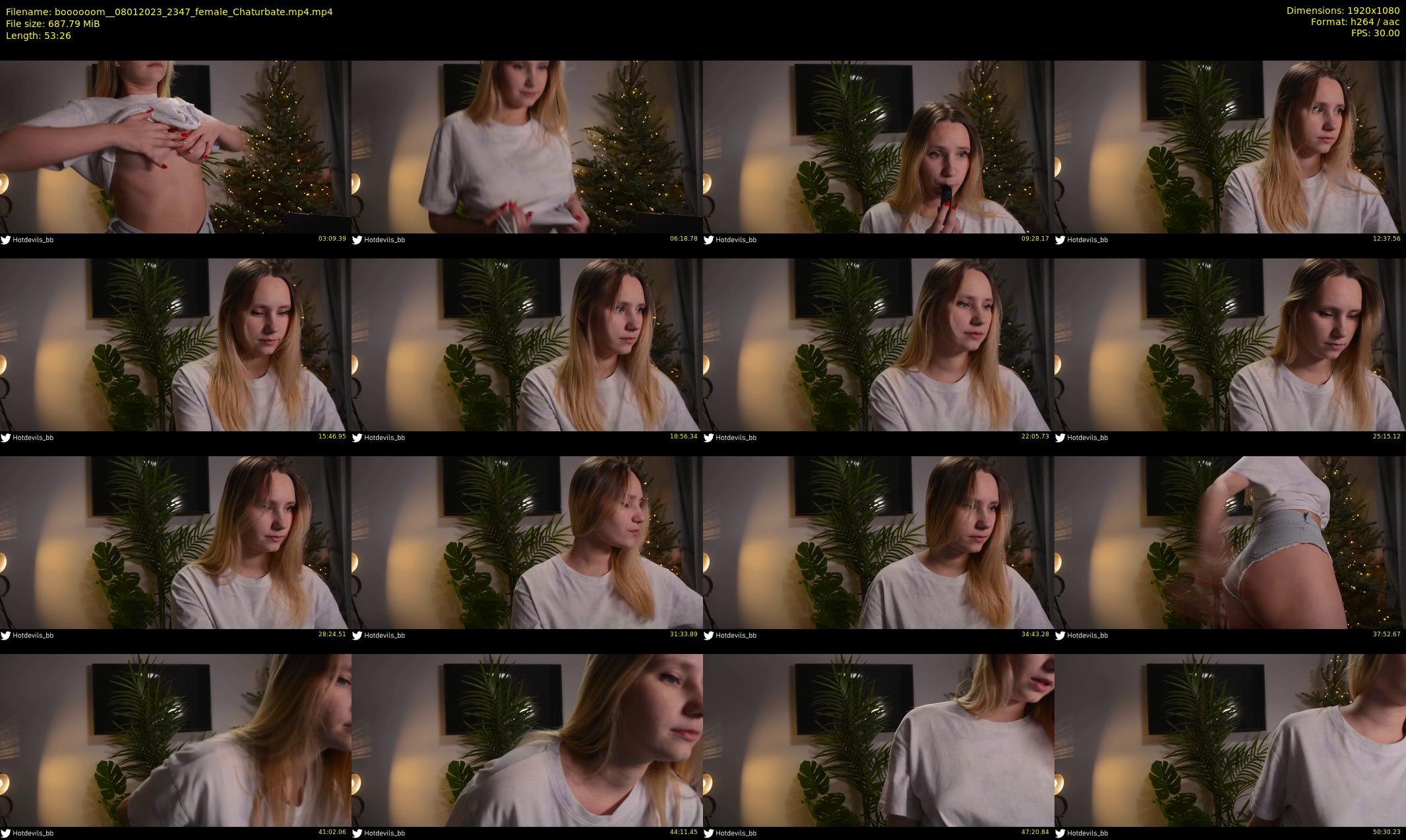 boooooom_ — 54 minute Chaturbate female cam show recording, 1080p, Jan 8, 2023