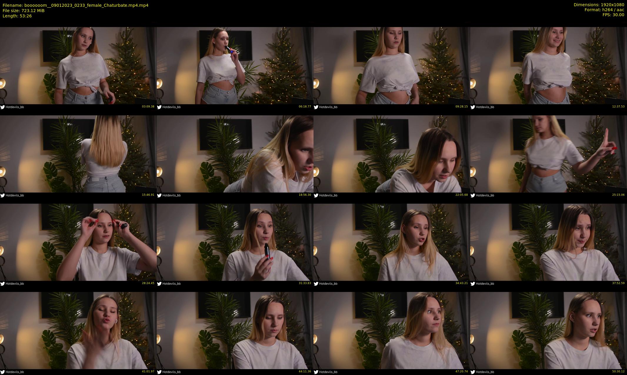 boooooom_ — 54 minute Chaturbate female cam show recording, 1080p, Jan 9, 2023