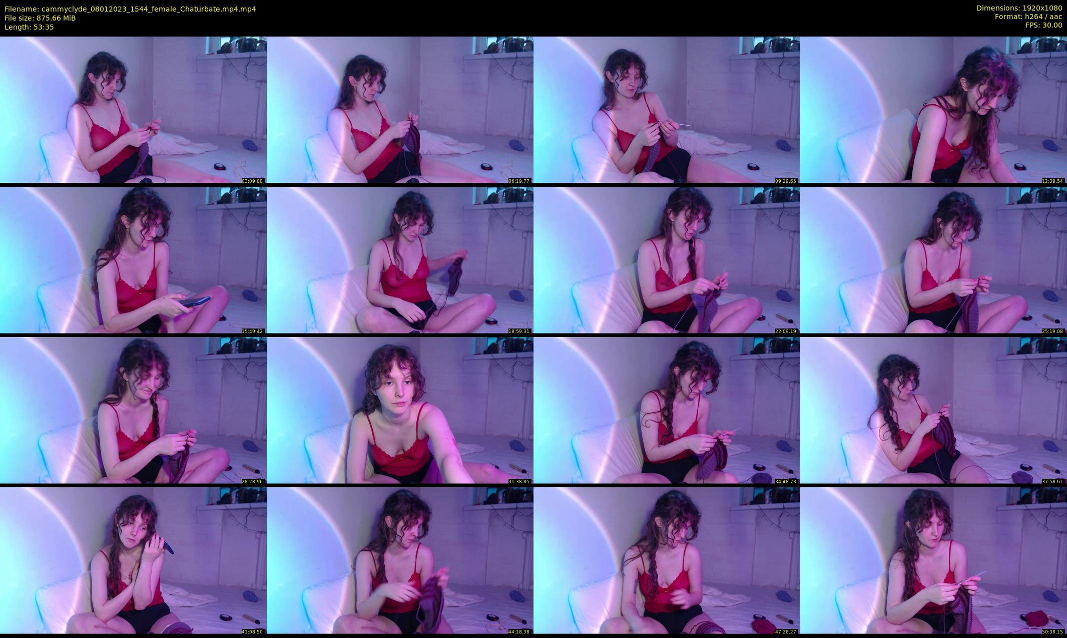 cammyclyde — 54 minute Chaturbate female cam show recording, 1080p, Jan 8, 2023