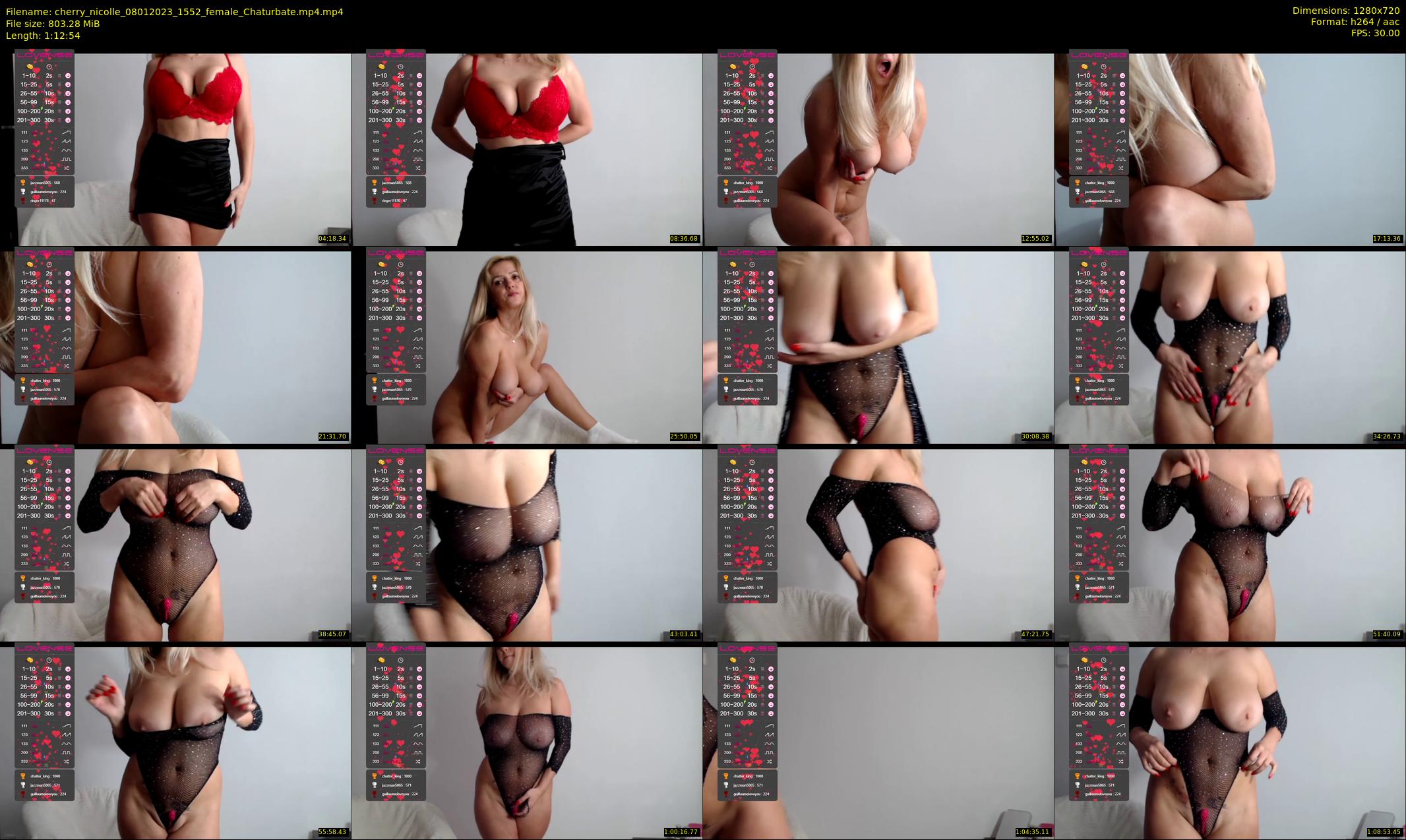 cherry_nicolle — 73 minute Chaturbate female cam show recording, 720p, Jan 8, 2023