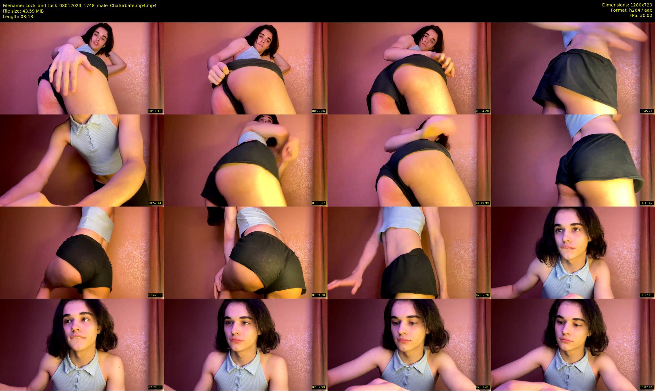 cock_and_lock — 4 minute Chaturbate male cam show recording, 720p, Jan 8, 2023