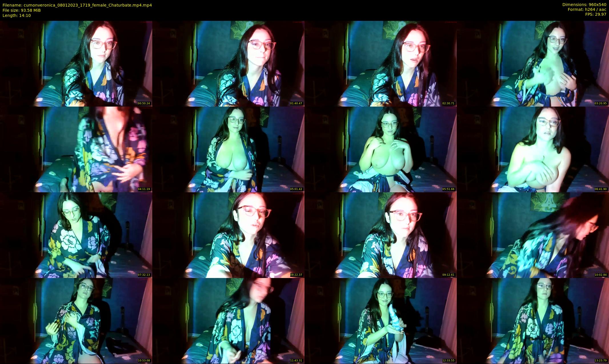 cumonveronica — 15 minute Chaturbate female cam show recording, 480p, Jan 8, 2023
