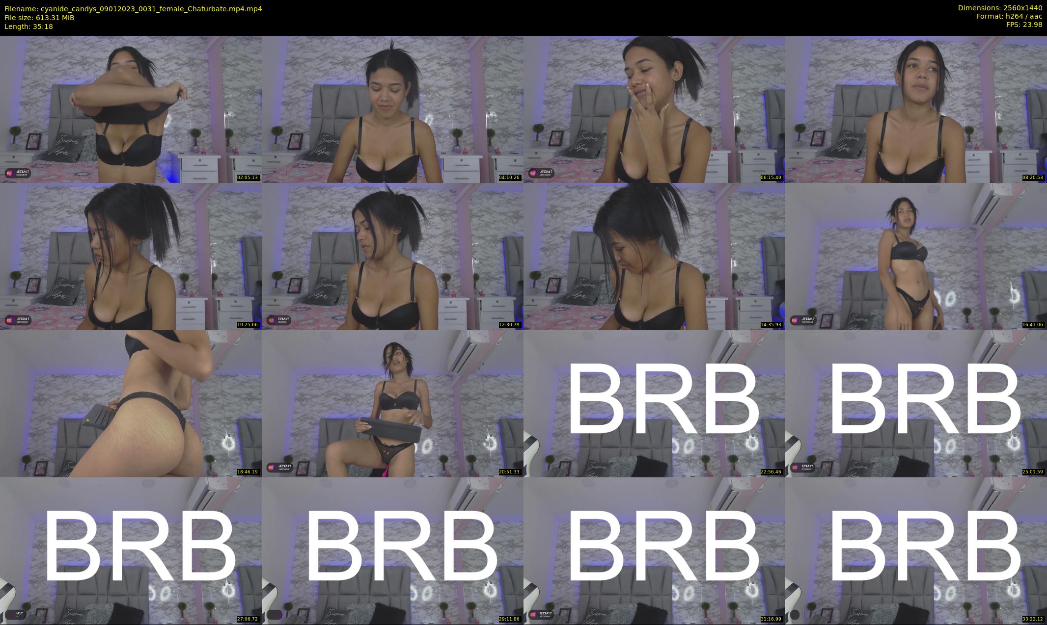 cyanide_candys — 36 minute Chaturbate female cam show recording, 1080p, Jan 9, 2023