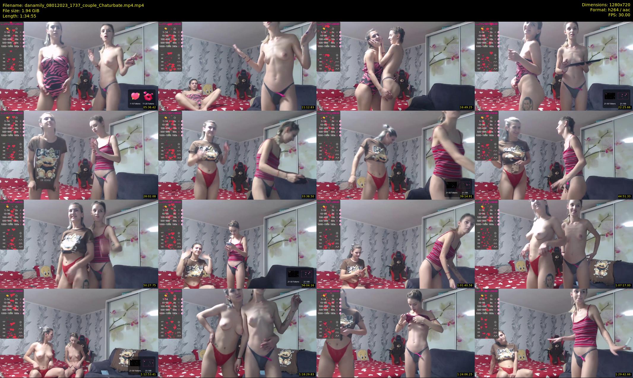 danamily — 95 minute Chaturbate female cam show recording, 720p, Jan 8, 2023