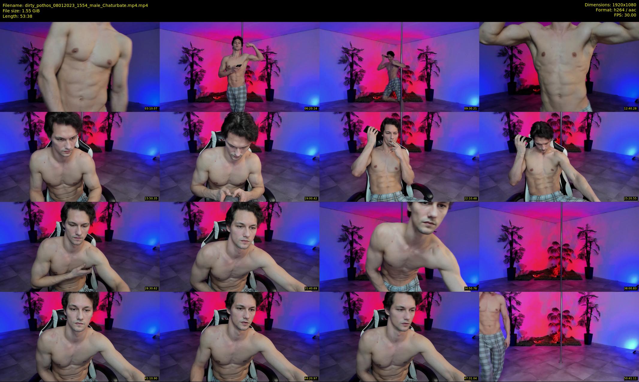 dirty_pothos — 54 minute Chaturbate male cam show recording, 1080p, Jan 8, 2023