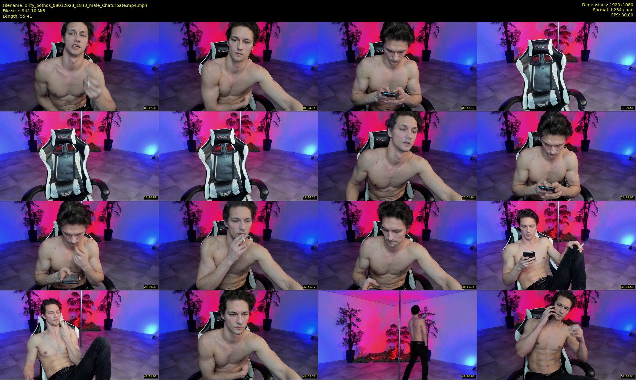 dirty_pothos — 56 minute Chaturbate male cam show recording, 1080p, Jan 8, 2023