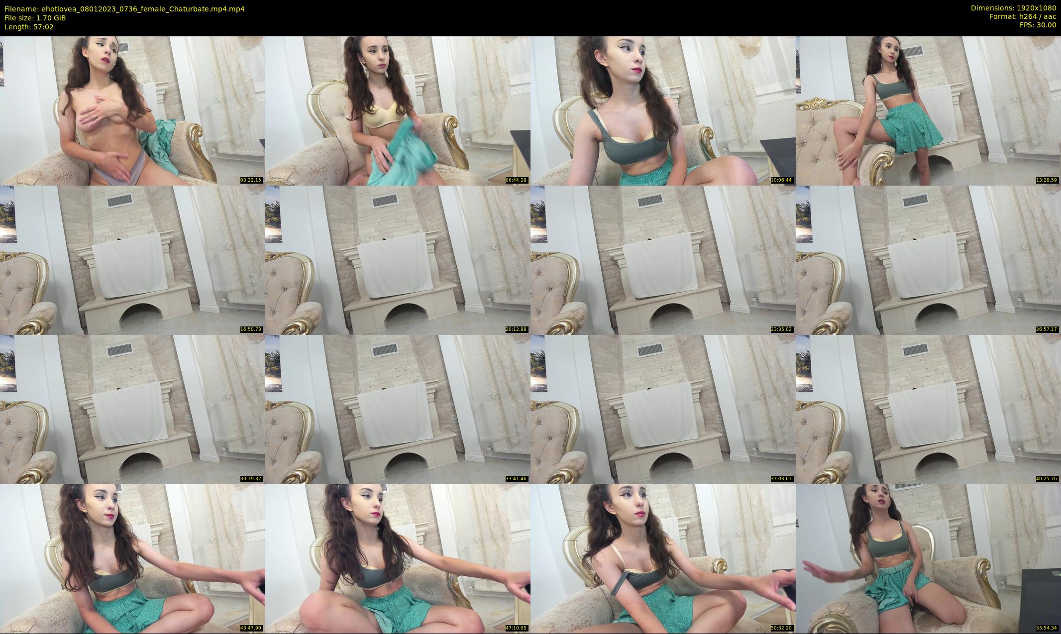 ehotlovea — 58 minute Chaturbate female cam show recording, 1080p, Jan 8, 2023