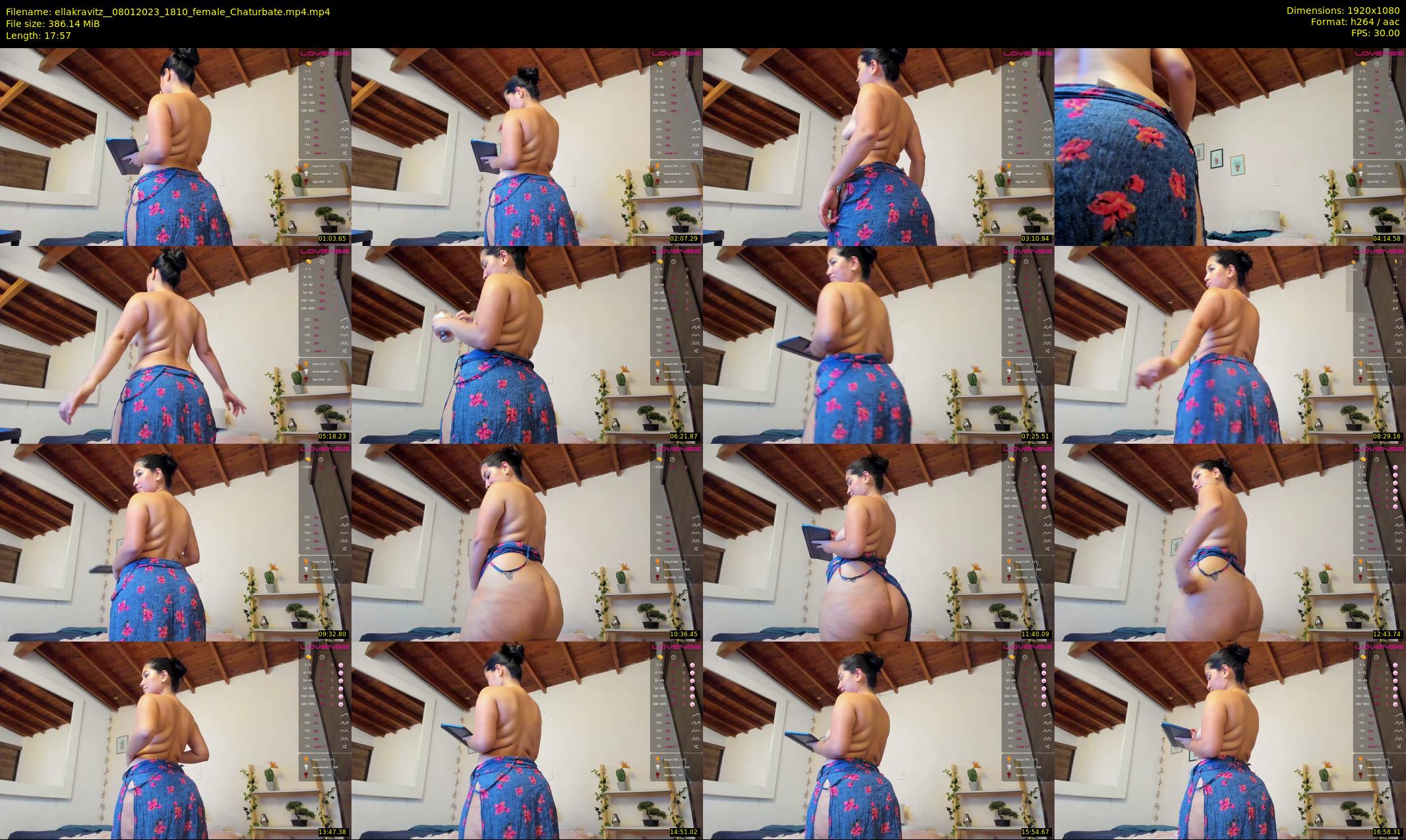 ellakravitz_ — 18 minute Chaturbate female cam show recording, 1080p, Jan 8, 2023