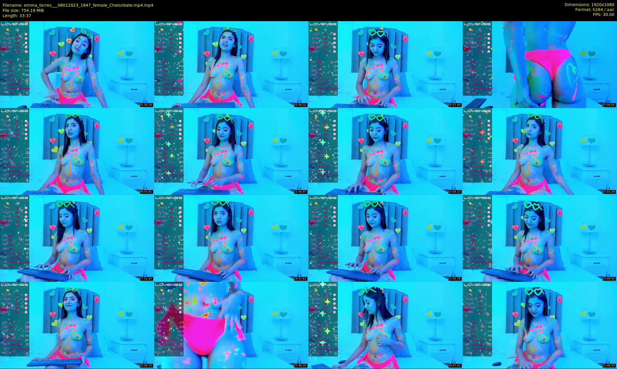 emma_torres__ — 34 minute Chaturbate female cam show recording, 1080p, Jan 8, 2023