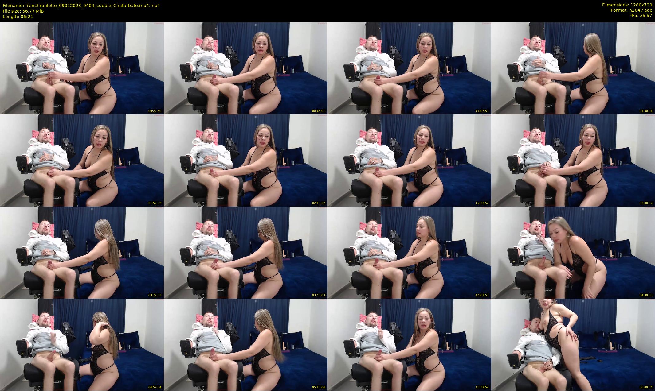 frenchroulette — 7 minute Chaturbate couple cam show recording, 720p, Jan 9, 2023