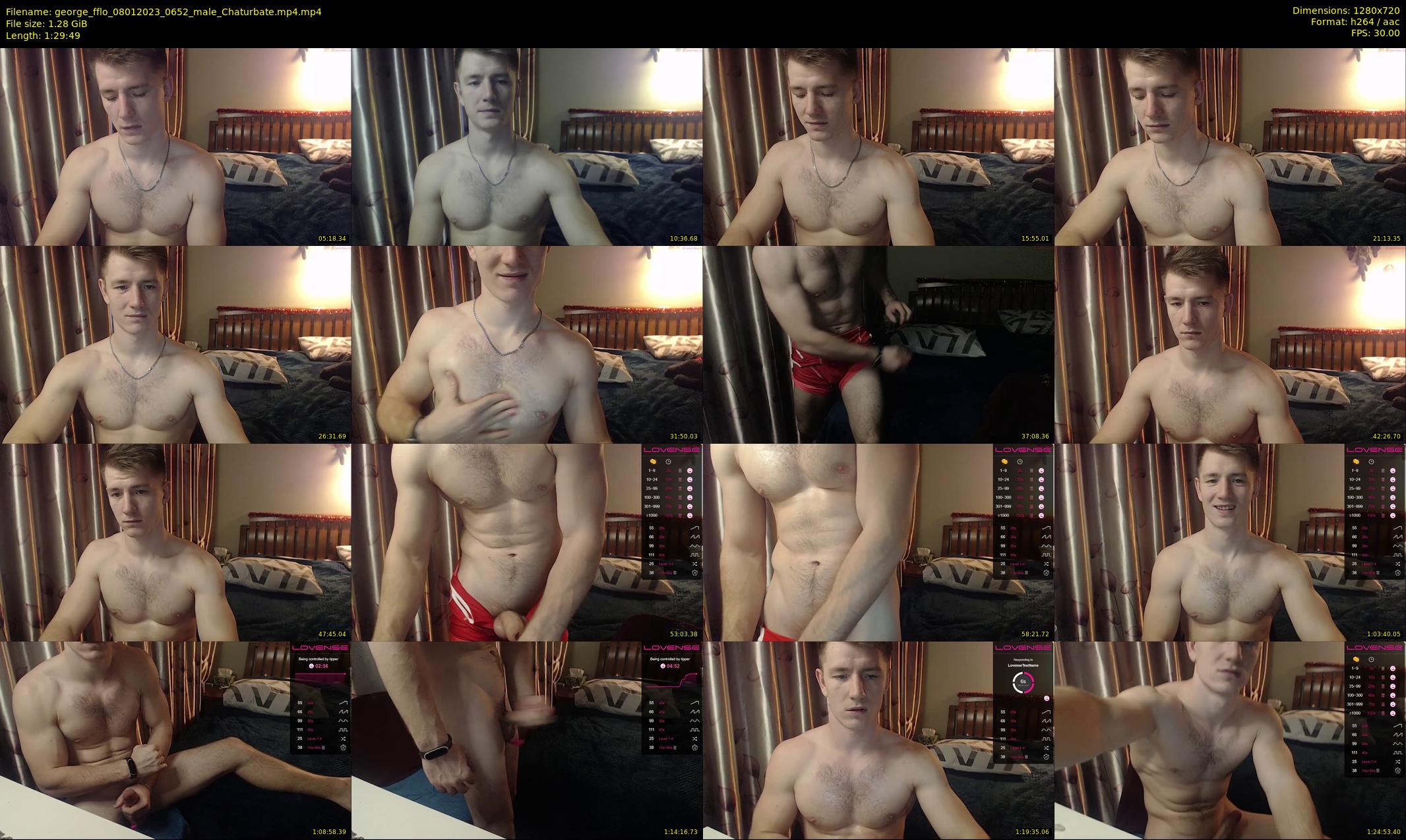 george_fflo — 90 minute Chaturbate male cam show recording, 720p, Jan 8, 2023