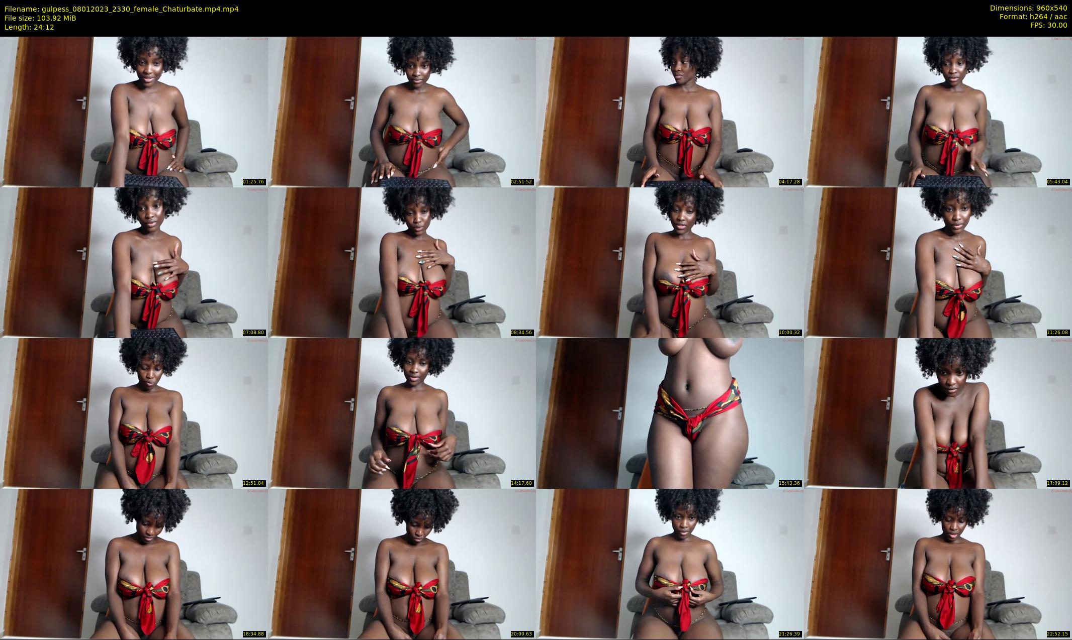 gulpess — 25 minute Chaturbate female cam show recording, 480p, Jan 8, 2023