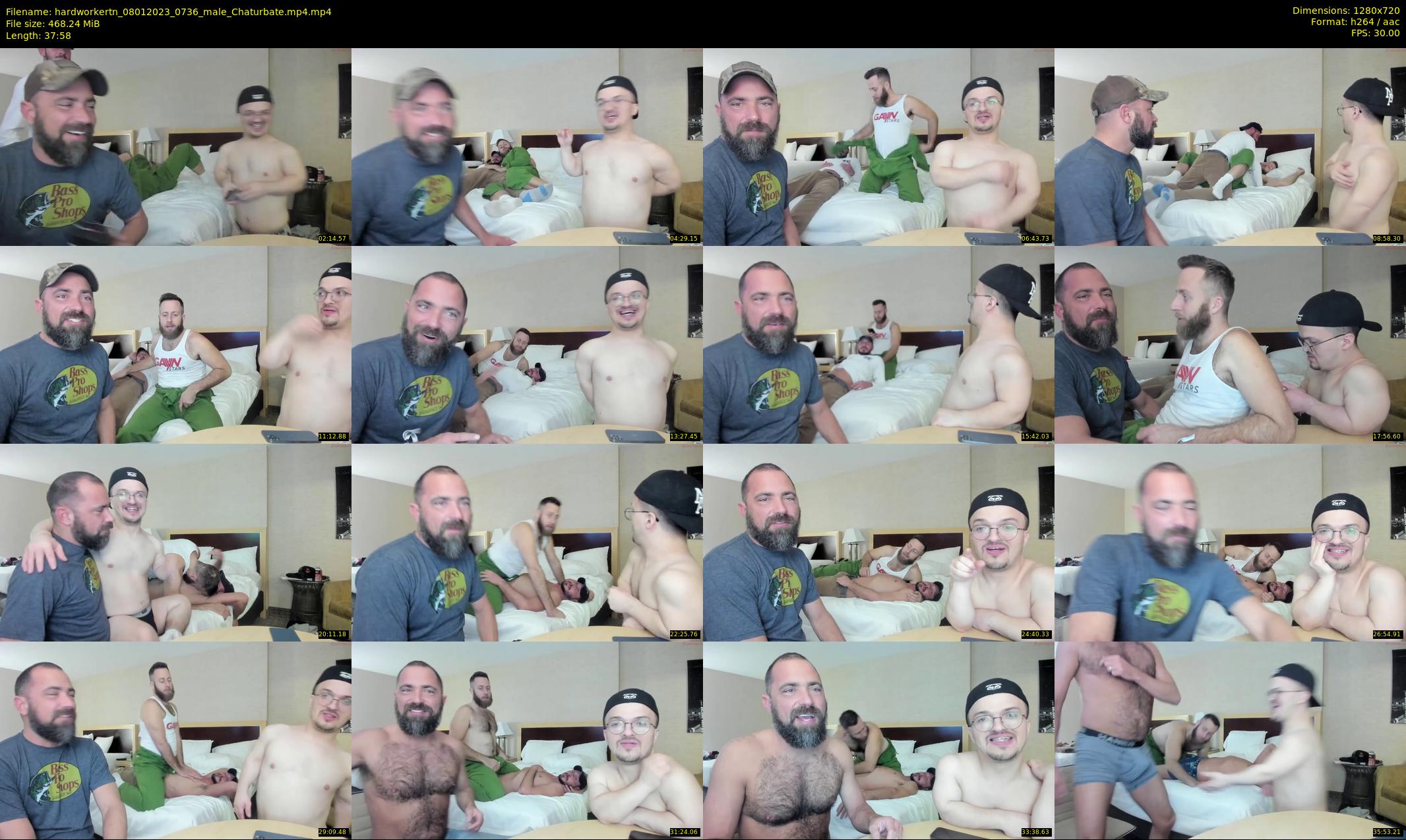 hardworkertn — 38 minute Chaturbate male cam show recording, 720p, Jan 8, 2023