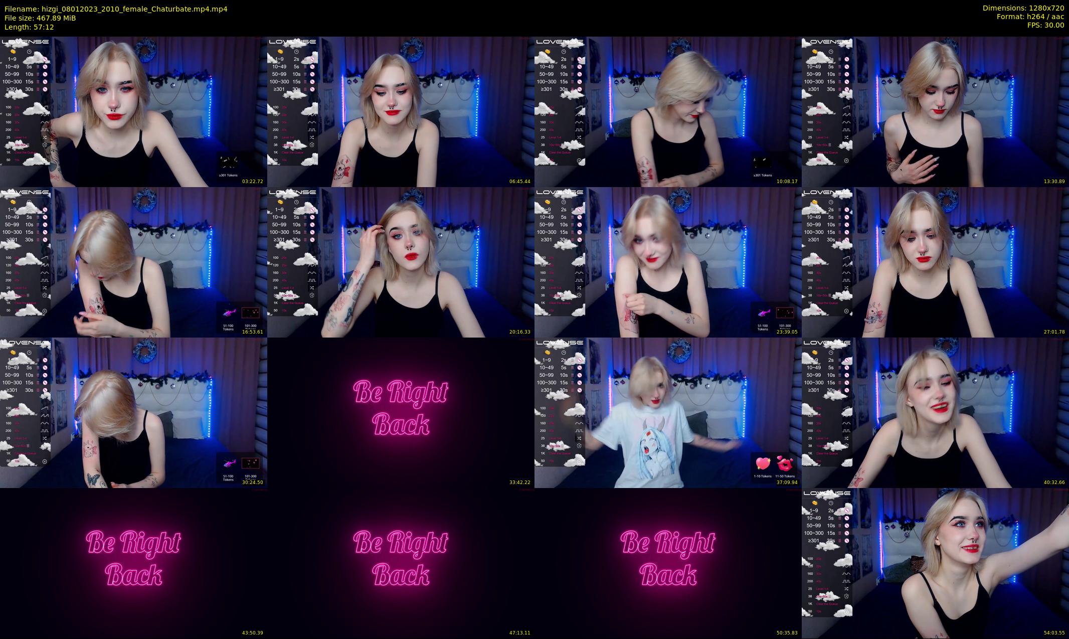 hizgi — 58 minute Chaturbate couple cam show recording, 720p, Jan 8, 2023
