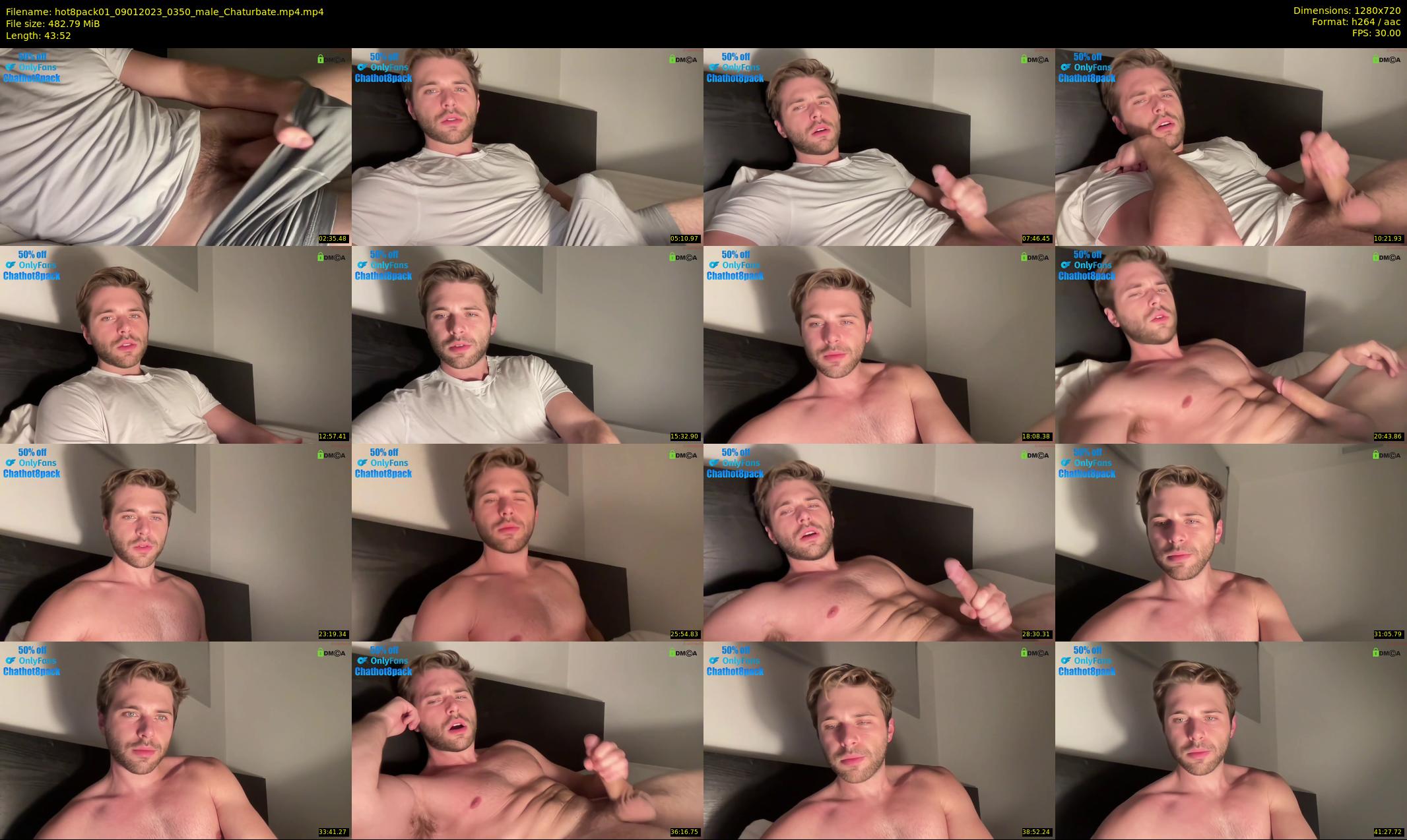hot8pack01 — 44 minute Chaturbate male cam show recording, 720p, Jan 9, 2023