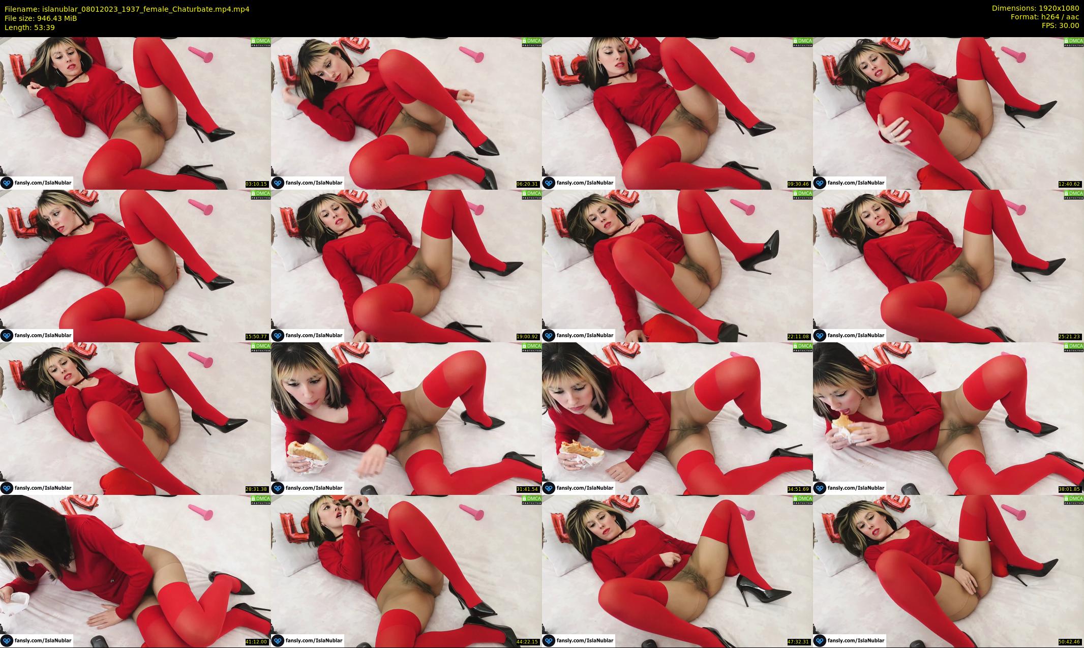 islanublar — 54 minute Chaturbate female cam show recording, 1080p, Jan 8, 2023
