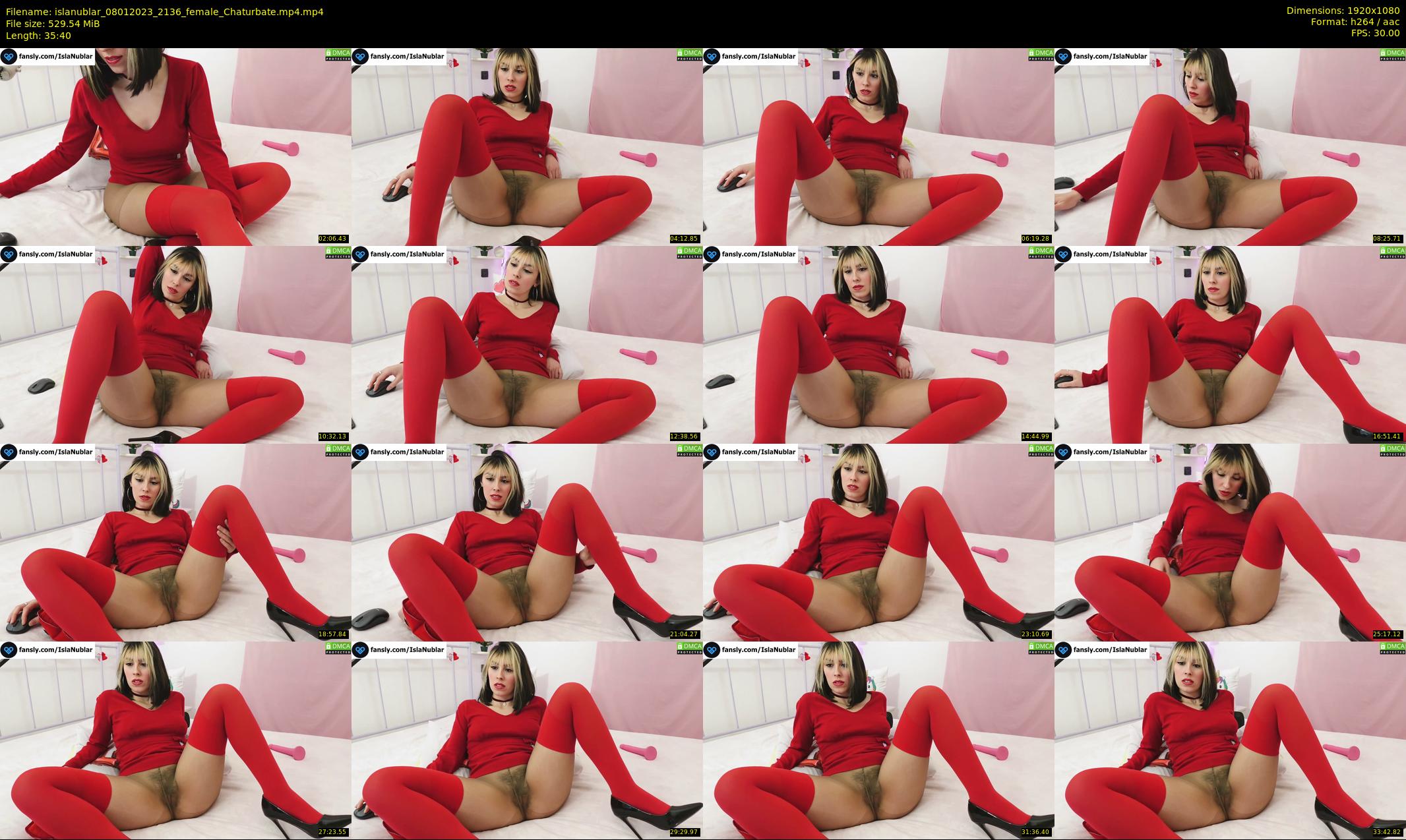 islanublar — 36 minute Chaturbate female cam show recording, 1080p, Jan 8, 2023