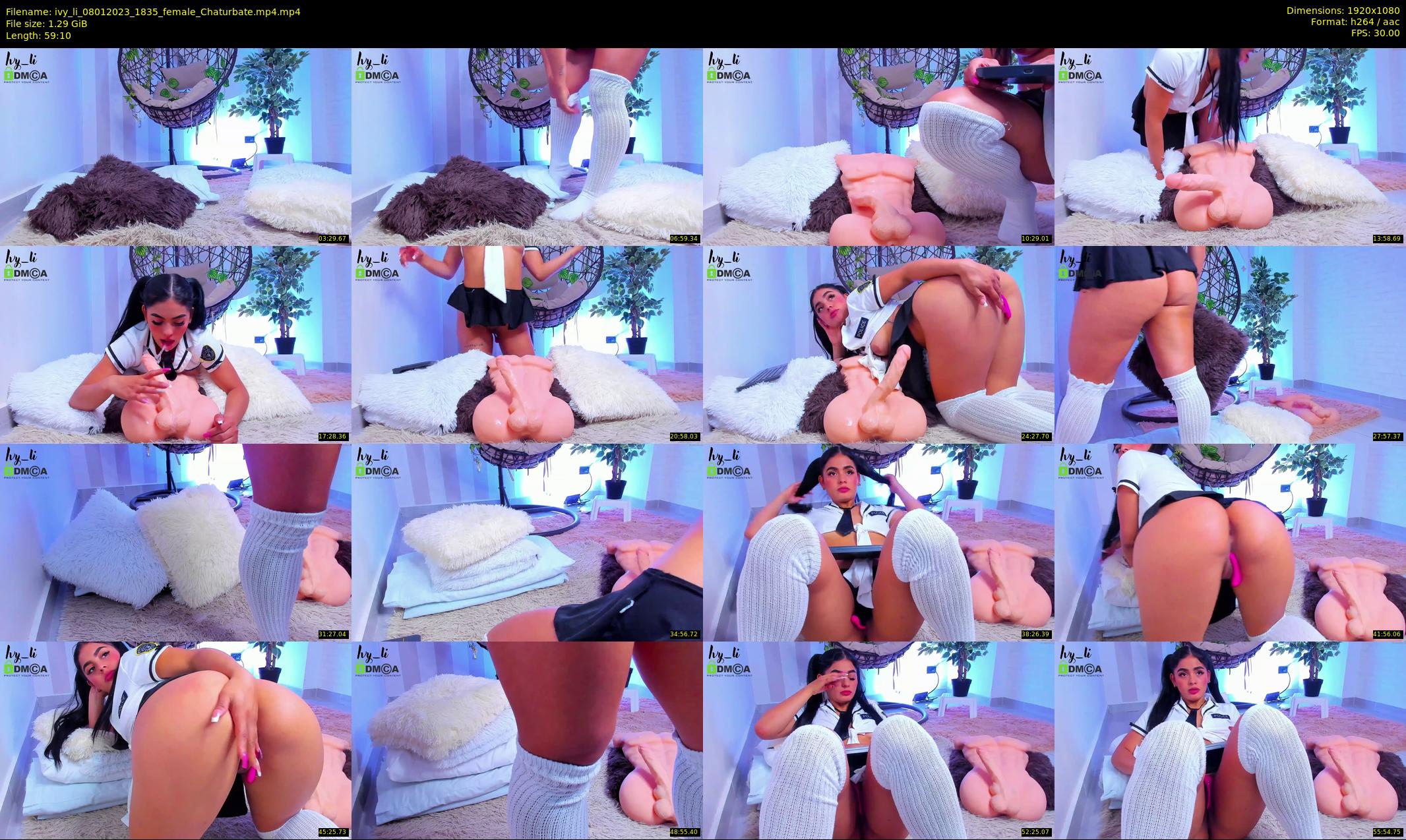 ivy_li — 60 minute Chaturbate female cam show recording, 1080p, Jan 8, 2023