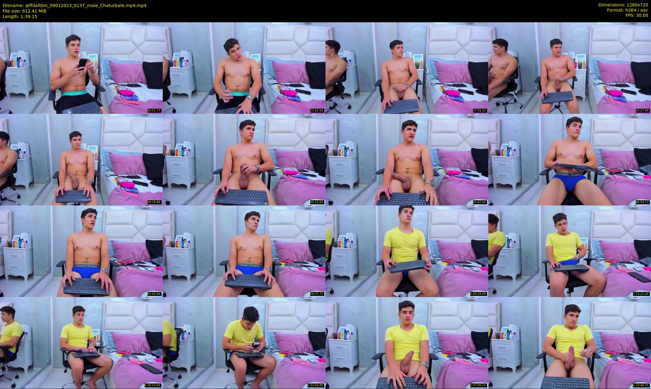 jeffdaltton — 100 minute Chaturbate male cam show recording, 720p, Jan 9, 2023