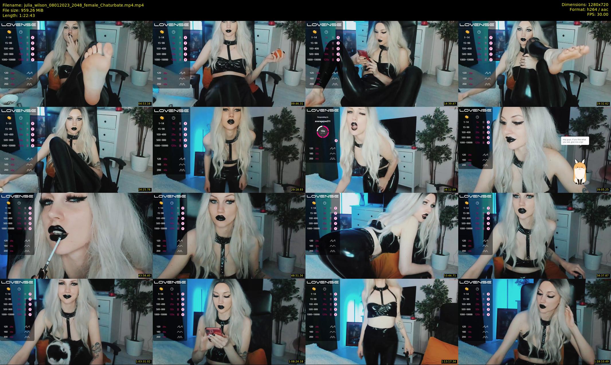 julia_wilson — 83 minute Chaturbate female cam show recording, 720p, Jan 8, 2023