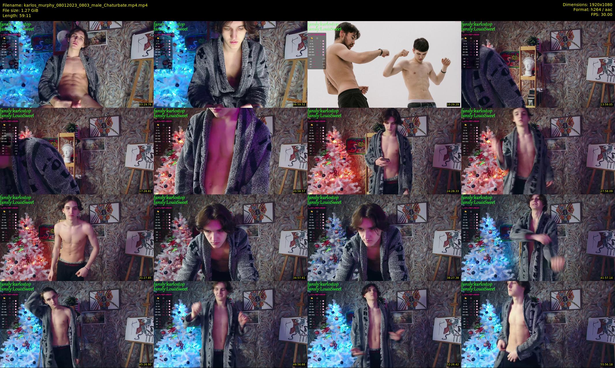 karlos_murphy — 60 minute Chaturbate male cam show recording, 1080p, Jan 8, 2023