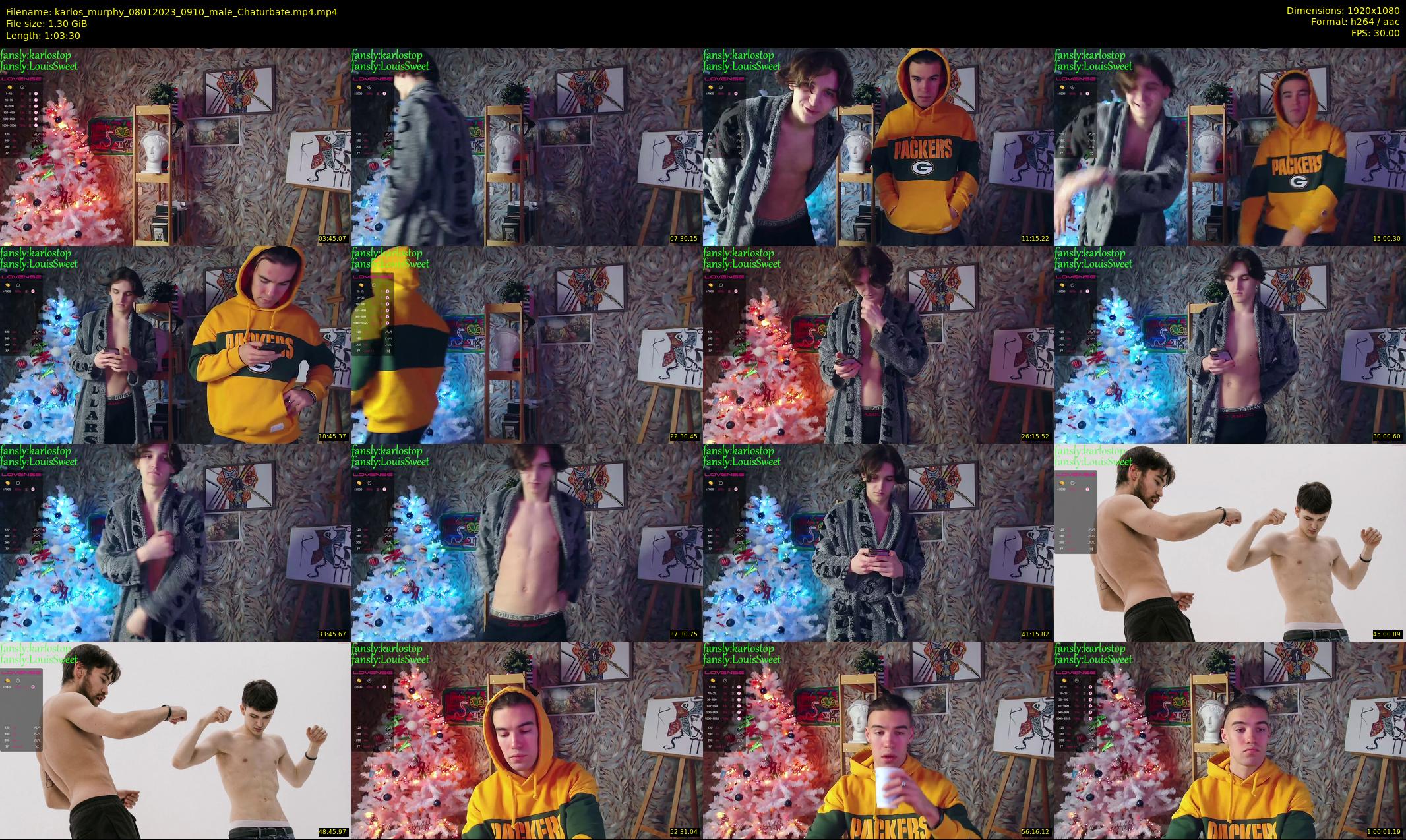 karlos_murphy — 64 minute Chaturbate male cam show recording, 1080p, Jan 8, 2023