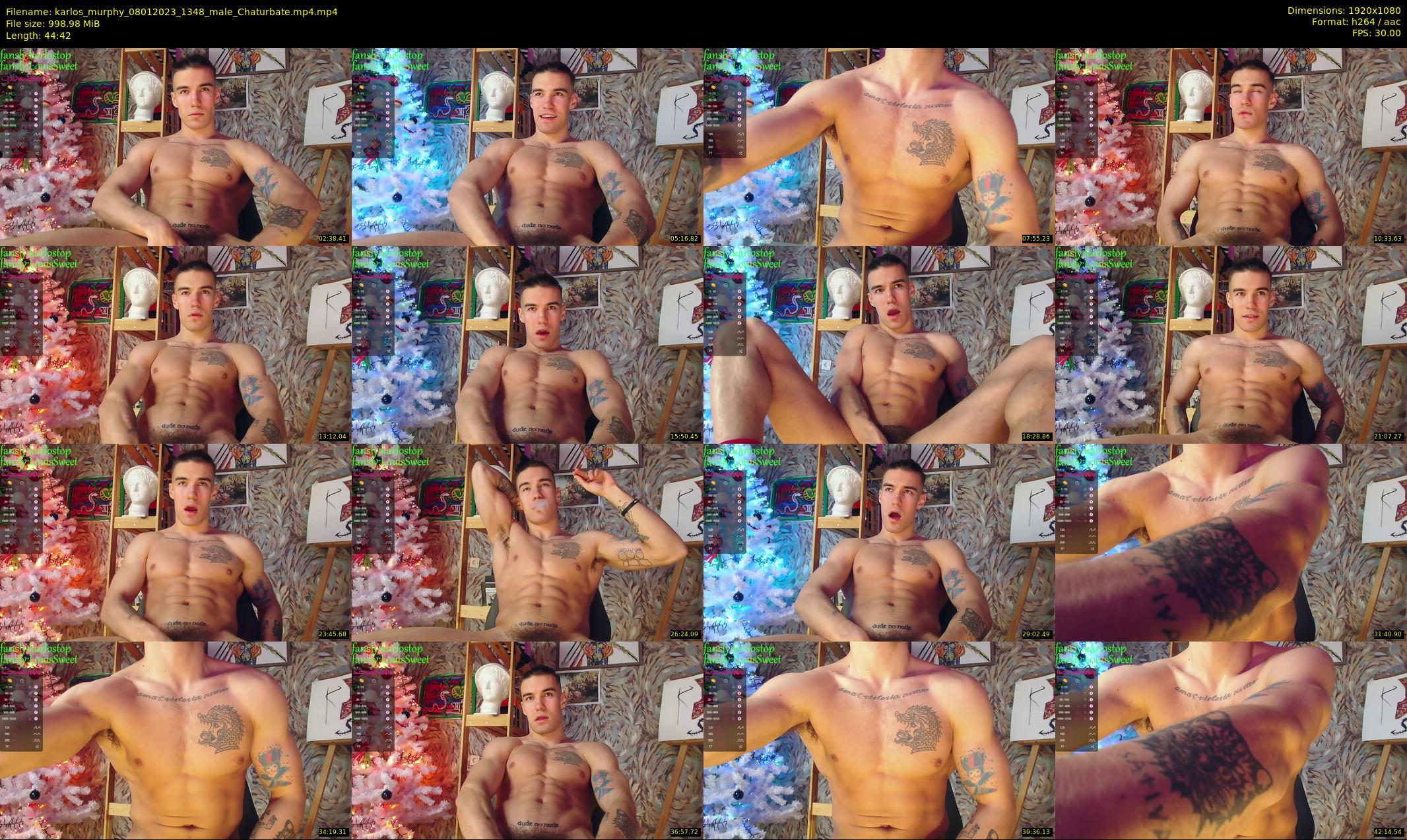 karlos_murphy — 45 minute Chaturbate male cam show recording, 1080p, Jan 8, 2023