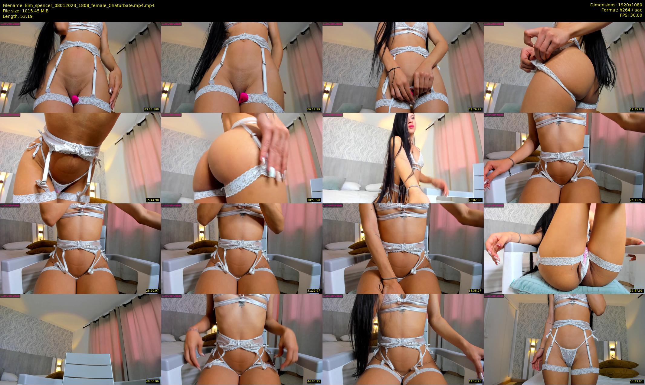 kim_spencer — 54 minute Chaturbate female cam show recording, 1080p, Jan 8, 2023