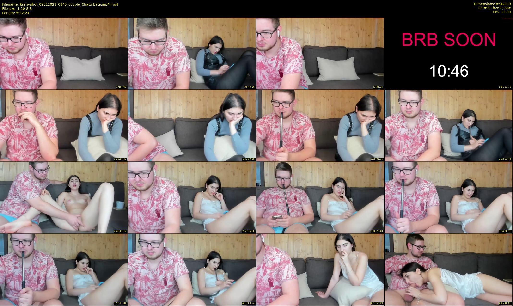 ksenyahot — 303 minute Chaturbate couple cam show recording, 480p, Jan 9, 2023