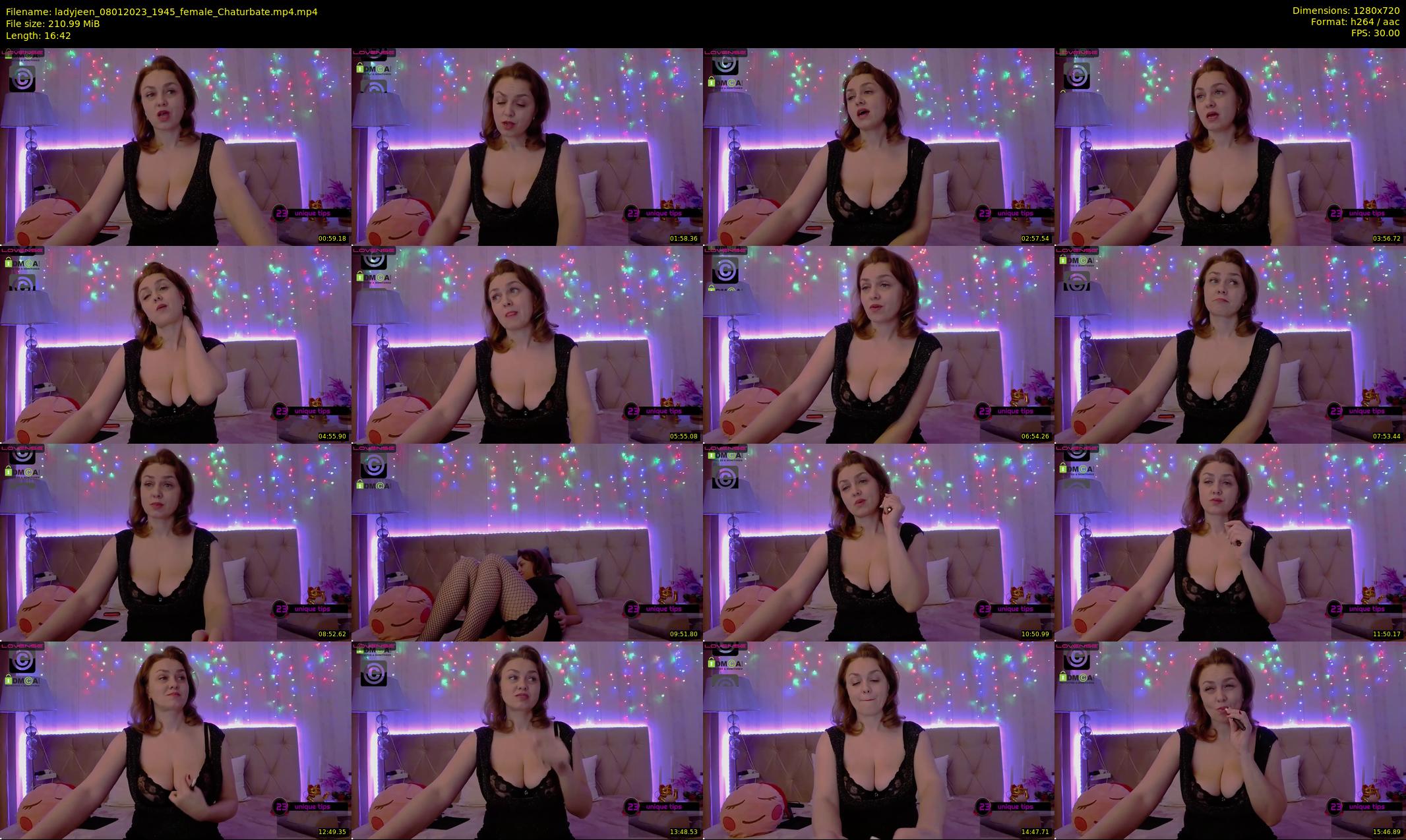 ladyjeen — 17 minute Chaturbate female cam show recording, 720p, Jan 8, 2023