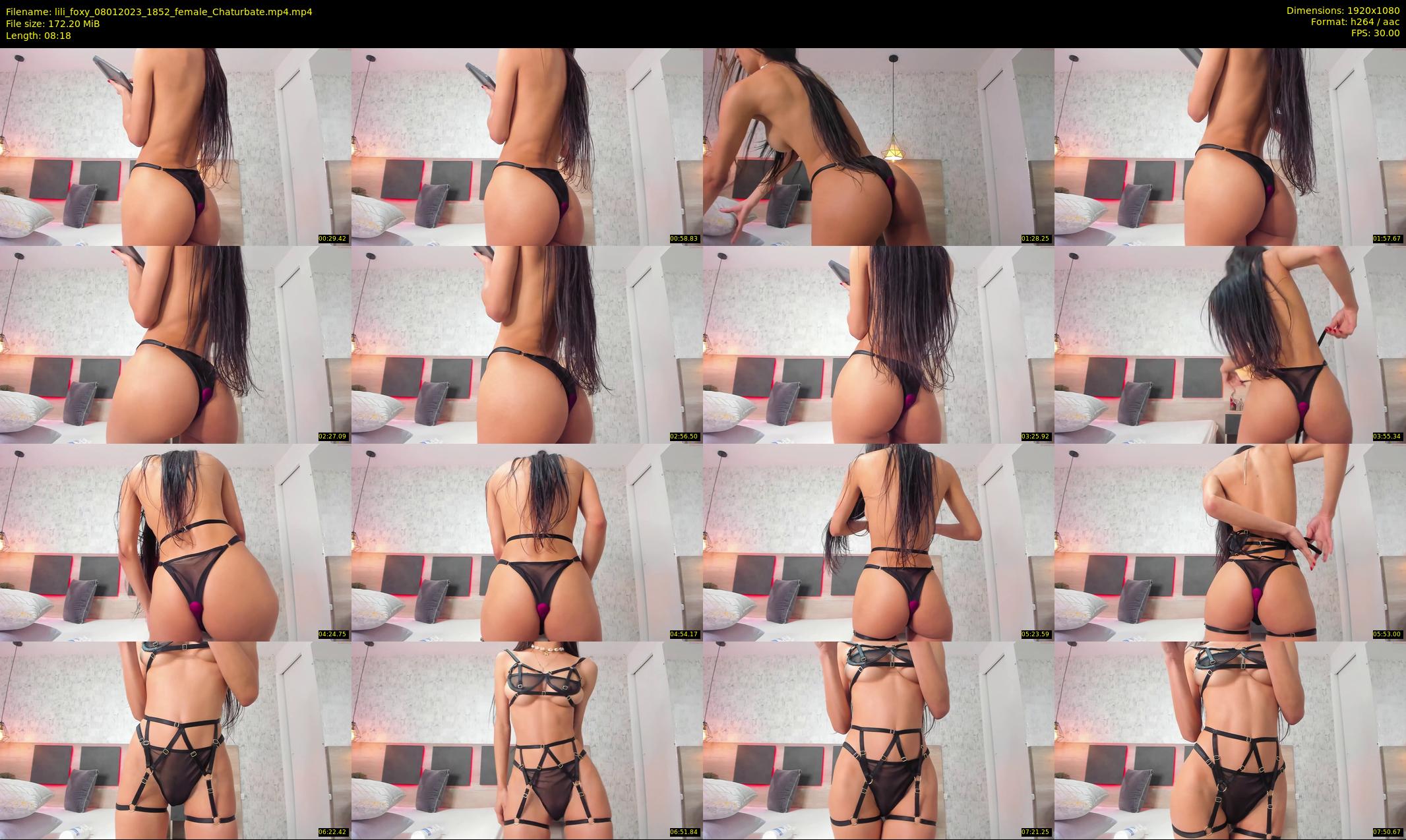 lili_foxy — 9 minute Chaturbate female cam show recording, 1080p, Jan 8, 2023