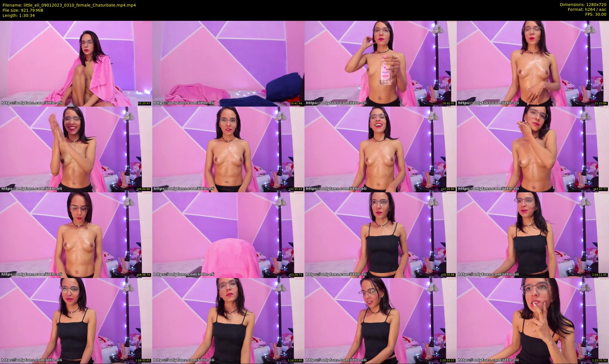 little_eli — 91 minute Chaturbate female cam show recording, 720p, Jan 9, 2023