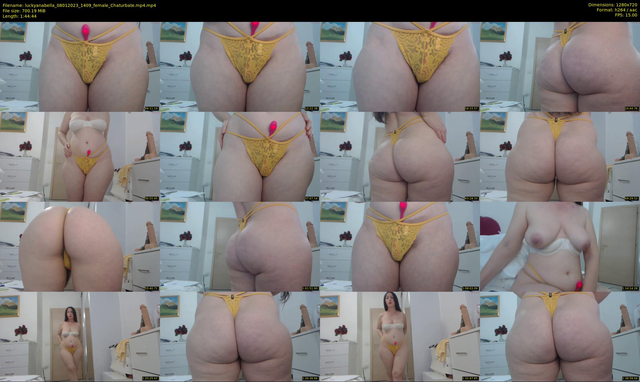 luckyanabella — 105 minute Chaturbate female cam show recording, 720p, Jan 8, 2023