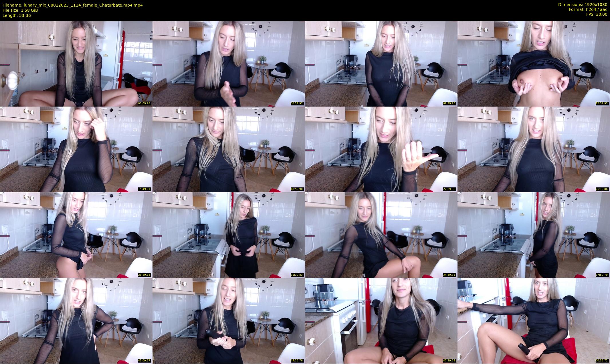 lunary_mix — 54 minute Chaturbate couple cam show recording, 1080p, Jan 8, 2023