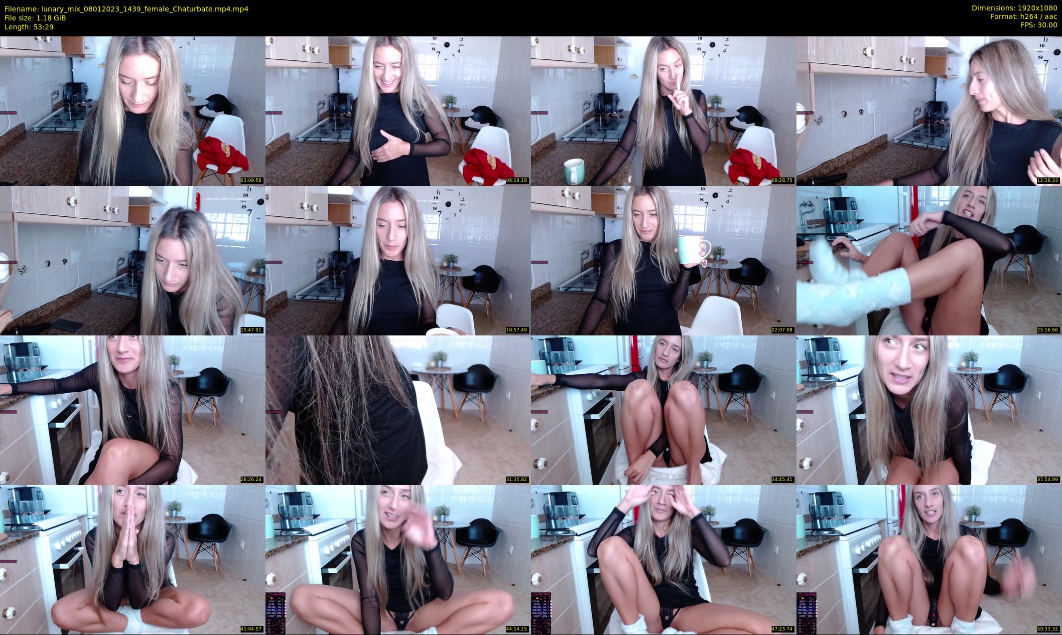 lunary_mix — 54 minute Chaturbate couple cam show recording, 1080p, Jan 8, 2023