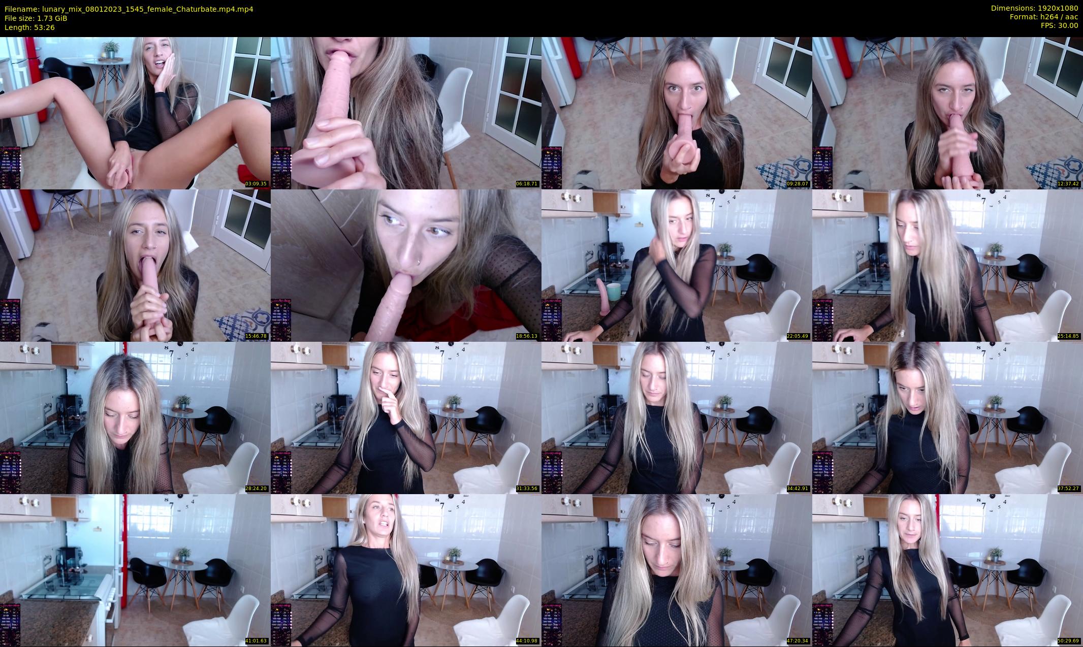 lunary_mix — 54 minute Chaturbate couple cam show recording, 1080p, Jan 8, 2023