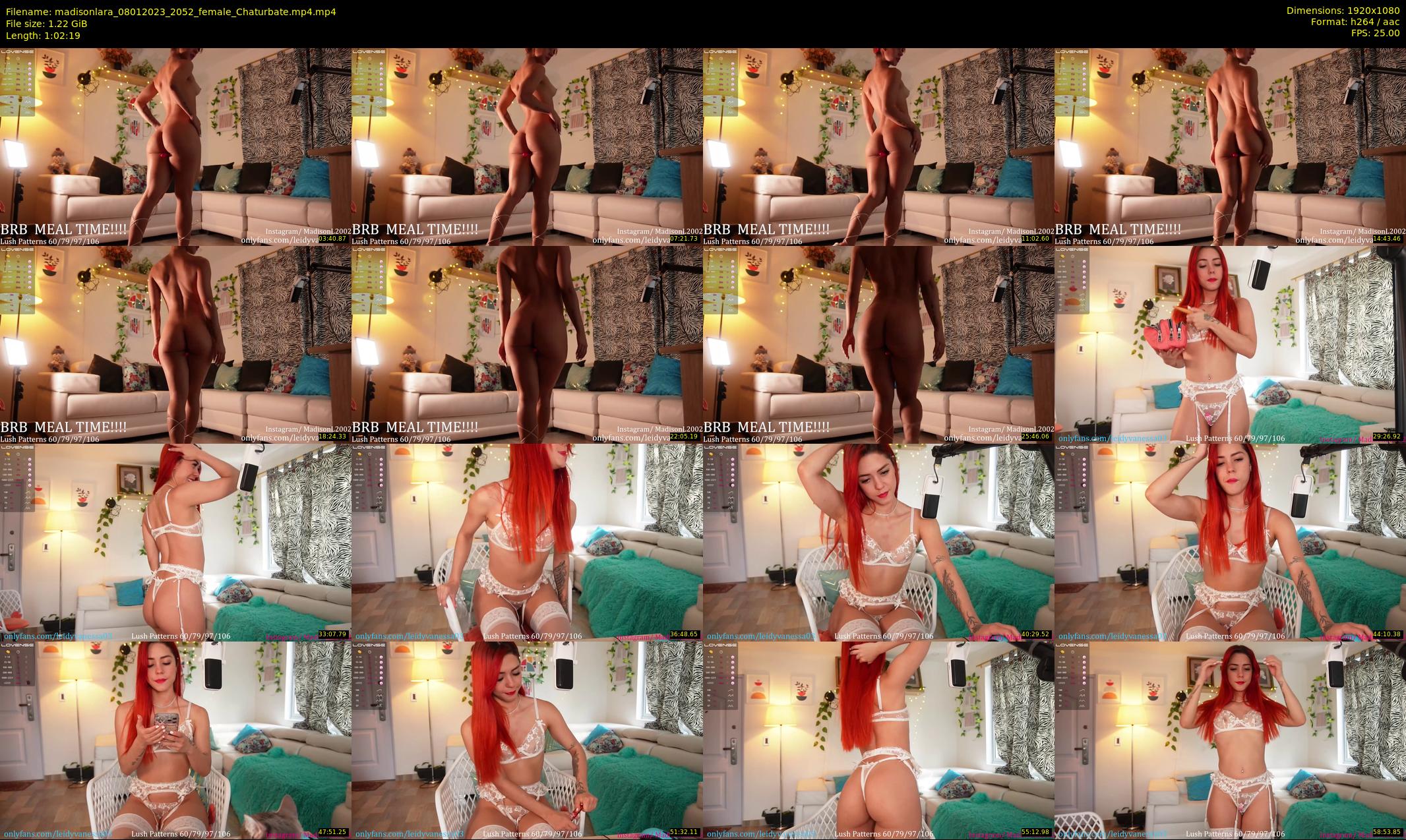 madisonlara — 63 minute Chaturbate female cam show recording, 1080p, Jan 8, 2023