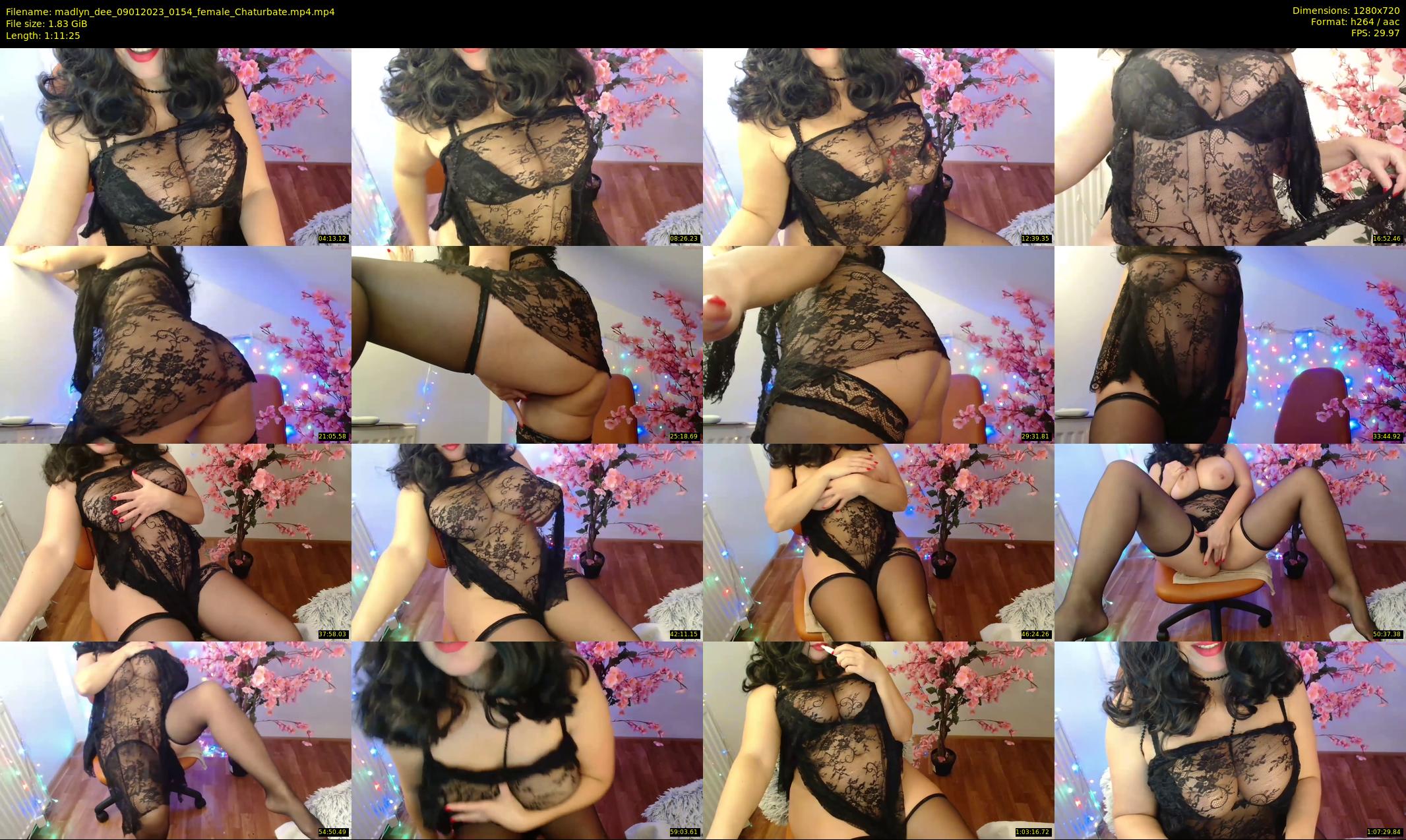 madlyn_dee — 72 minute Chaturbate female cam show recording, 720p, Jan 9, 2023