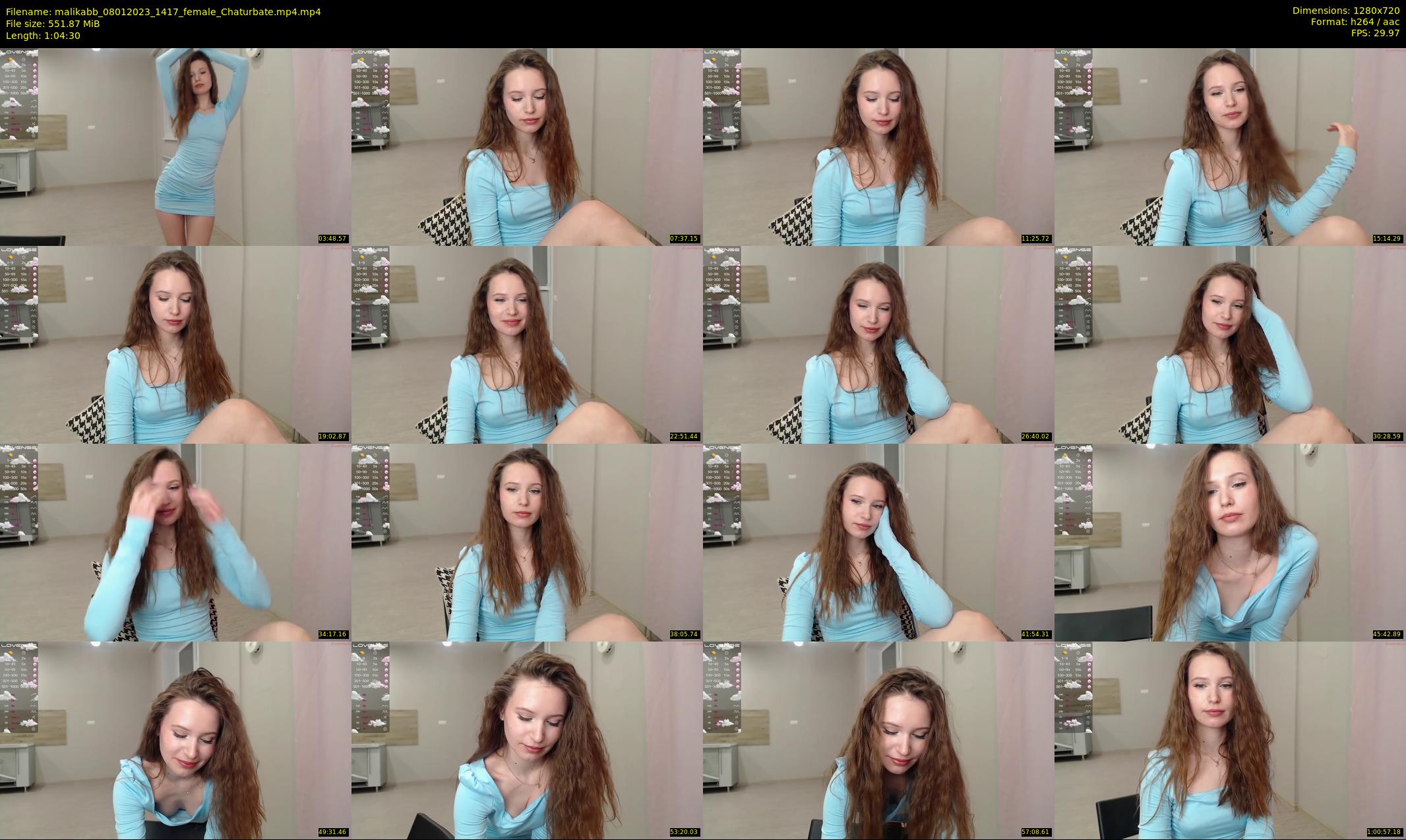 malikabb — 65 minute Chaturbate female cam show recording, 720p, Jan 8, 2023