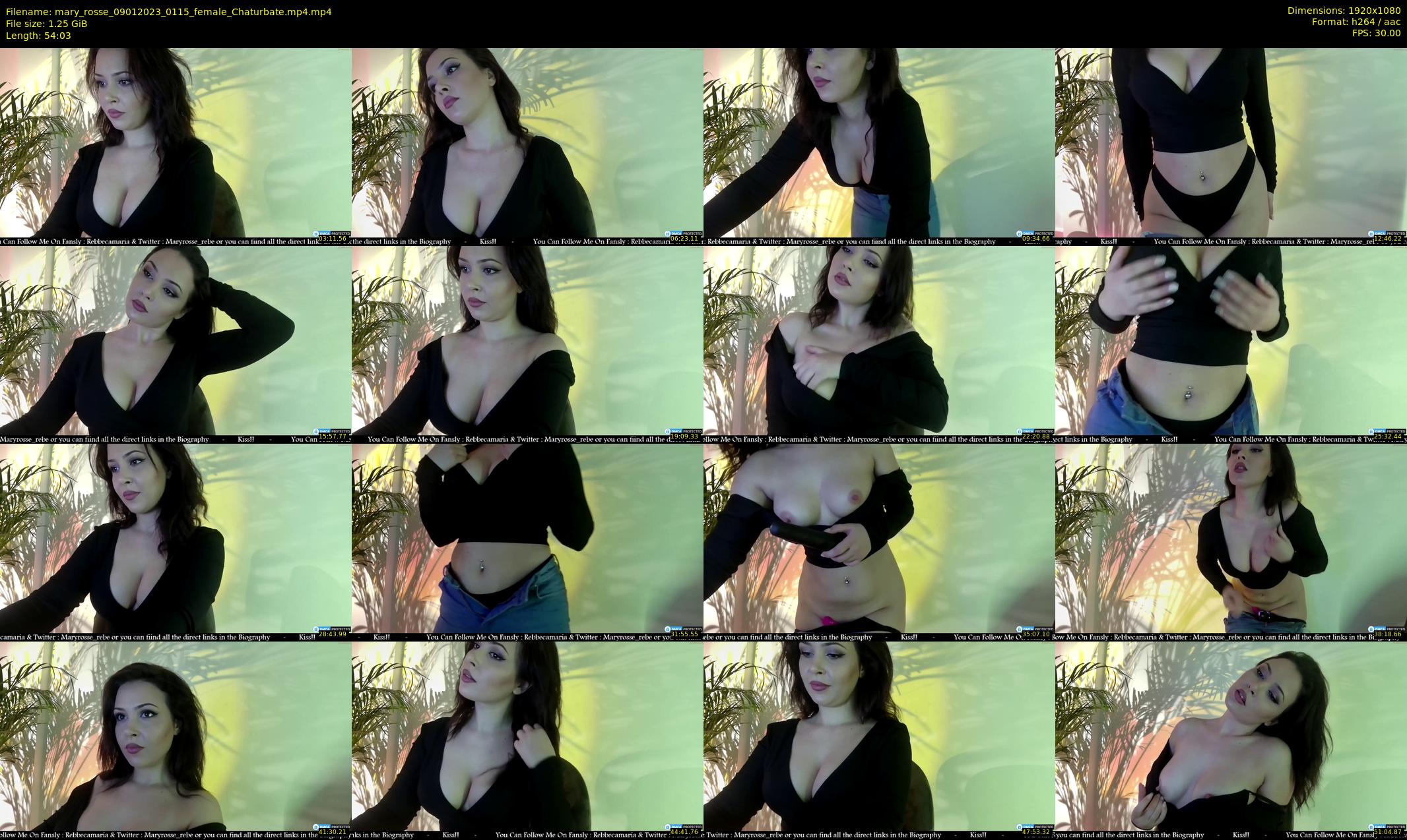 mary_rosse — 55 minute Chaturbate couple cam show recording, 1080p, Jan 9, 2023