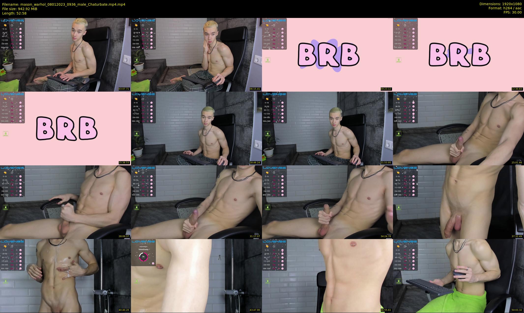mason_warhol — 53 minute Chaturbate male cam show recording, 1080p, Jan 8, 2023