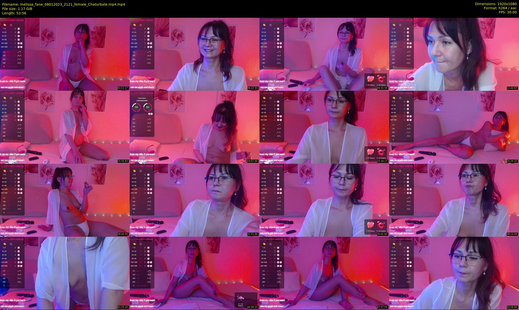 melissa_fane — 54 minute Chaturbate female cam show recording, 1080p, Jan 8, 2023