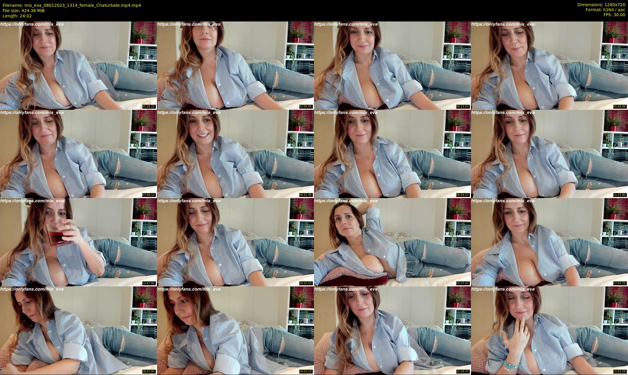 mis_eva — 25 minute Chaturbate female cam show recording, 720p, Jan 8, 2023